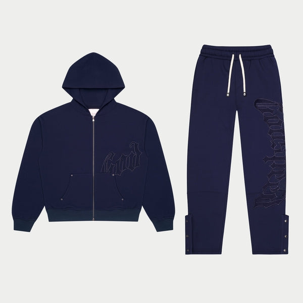 GODSPEED NEW YORK - OG Logo Sweatsuit (Double Navy)