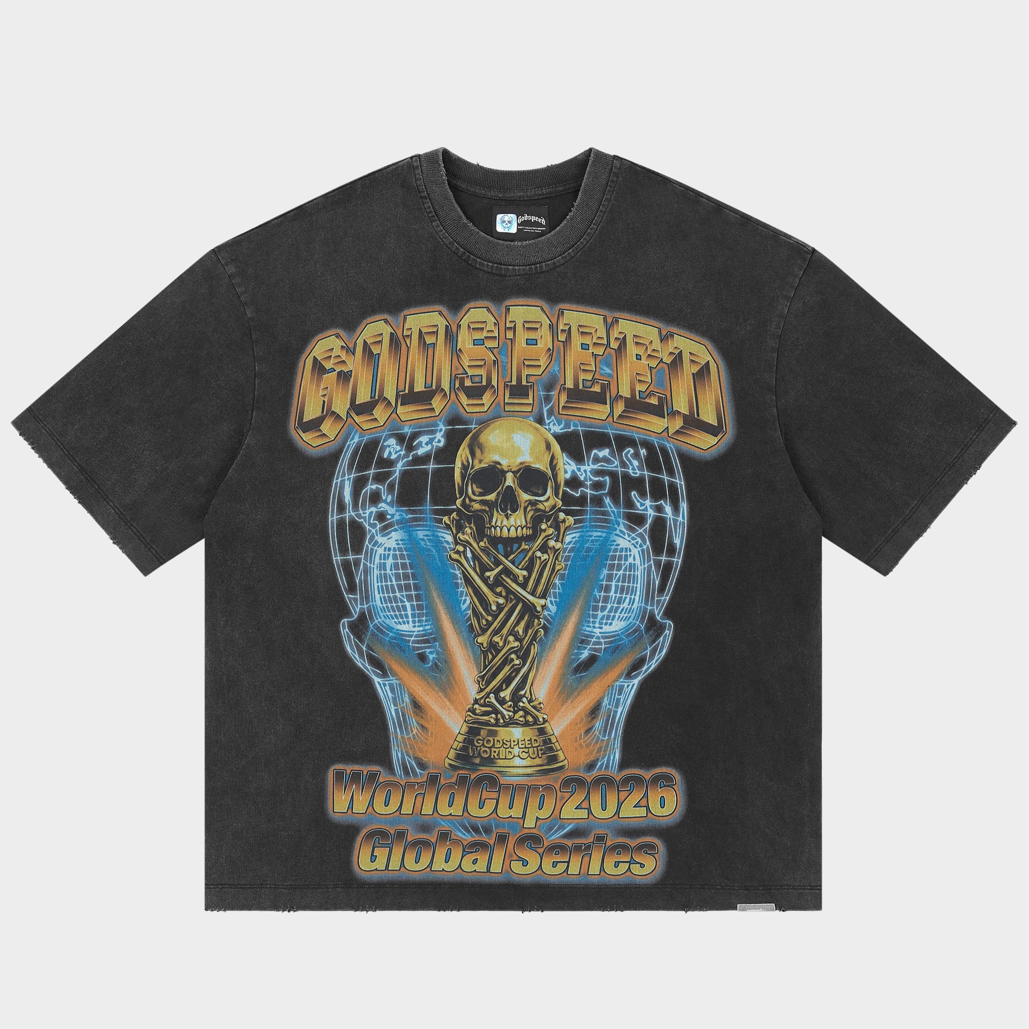 GODSPEED NEW YORK - Surfs up Tshirt (Black)