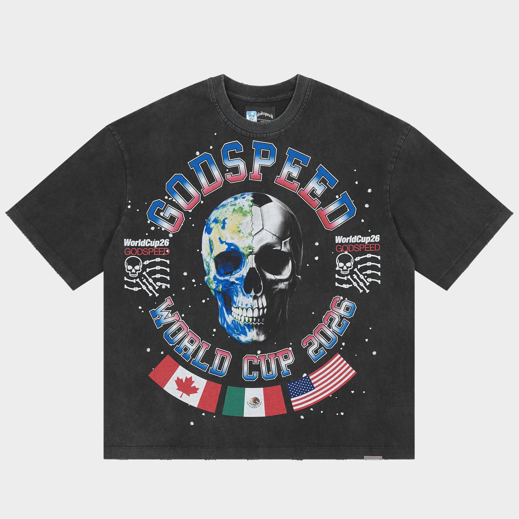 GODSPEED NEW YORK - Surfs up Tshirt (Black)