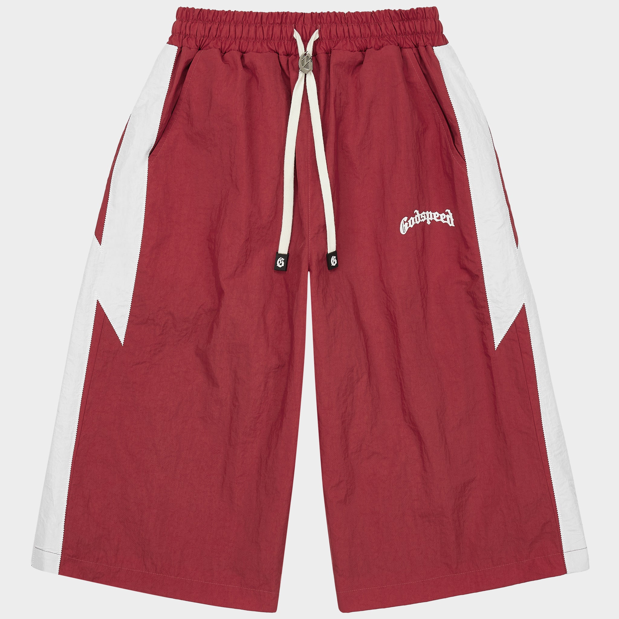 GODSPEED NEW YORK - (Copy) Anvil 3QTR Shorts (Red)