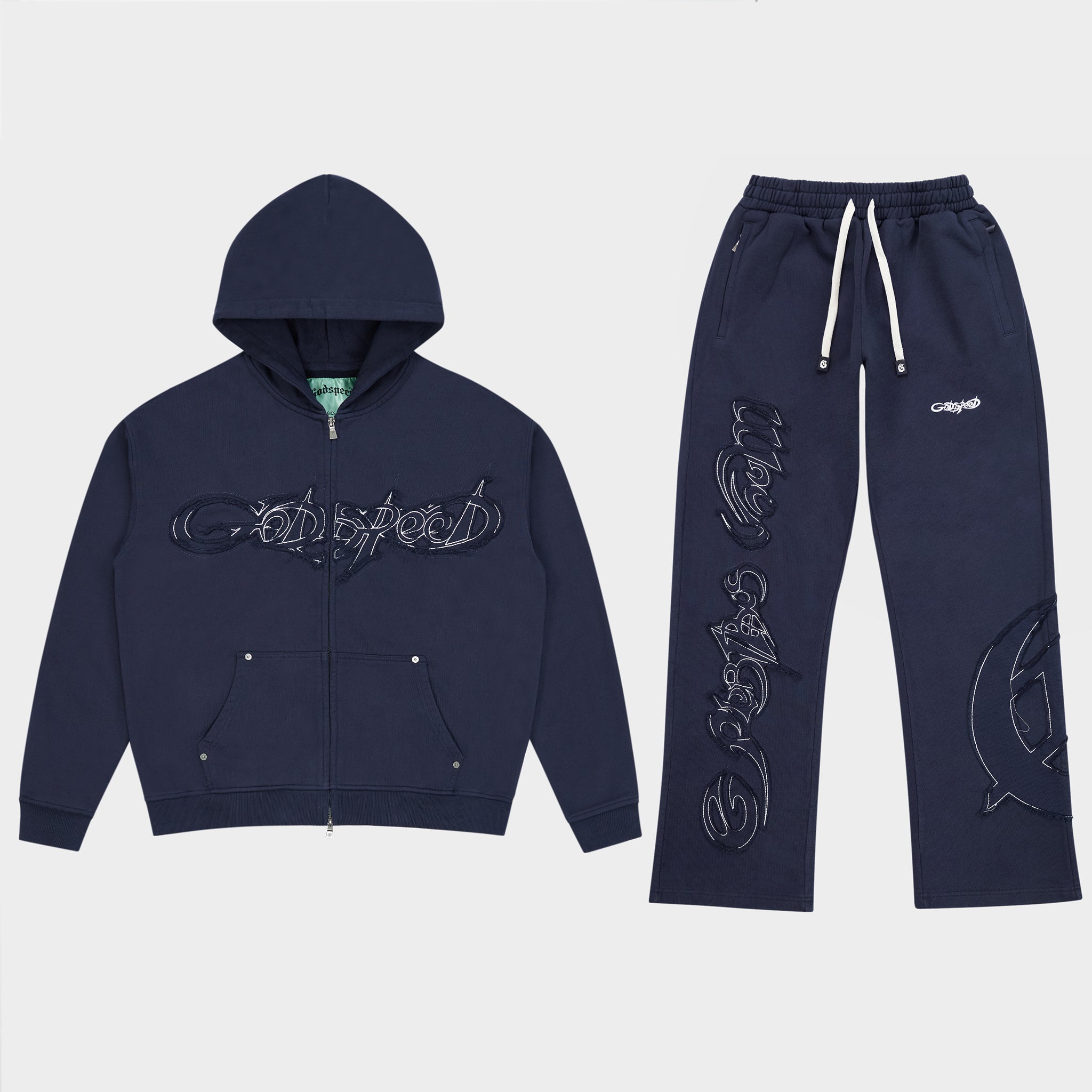 GODSPEED NEW YORK - Raw Import Sweatsuit (Navy)
