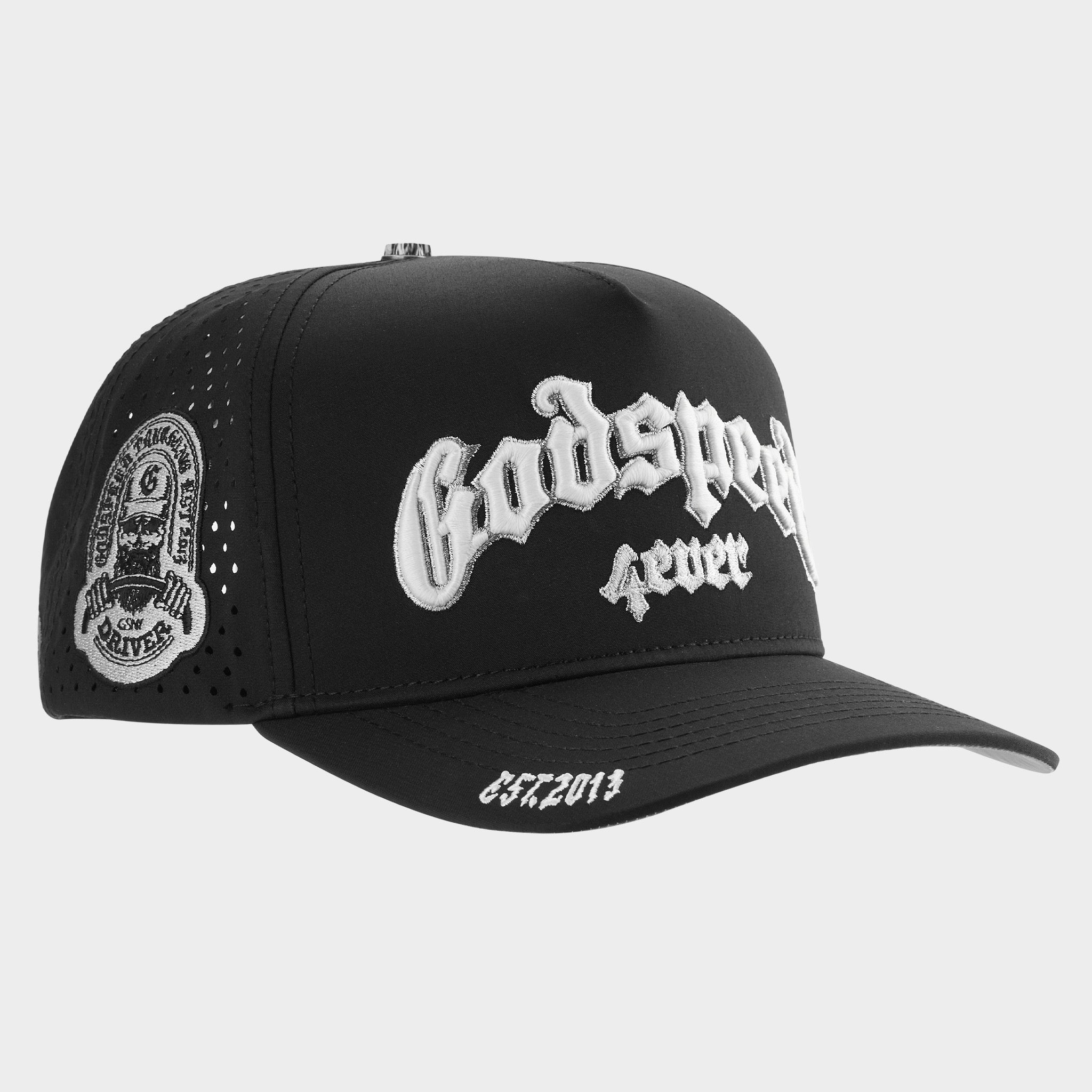 GODSPEED NEW YORK - G Logo SnapBack (Black/Red)