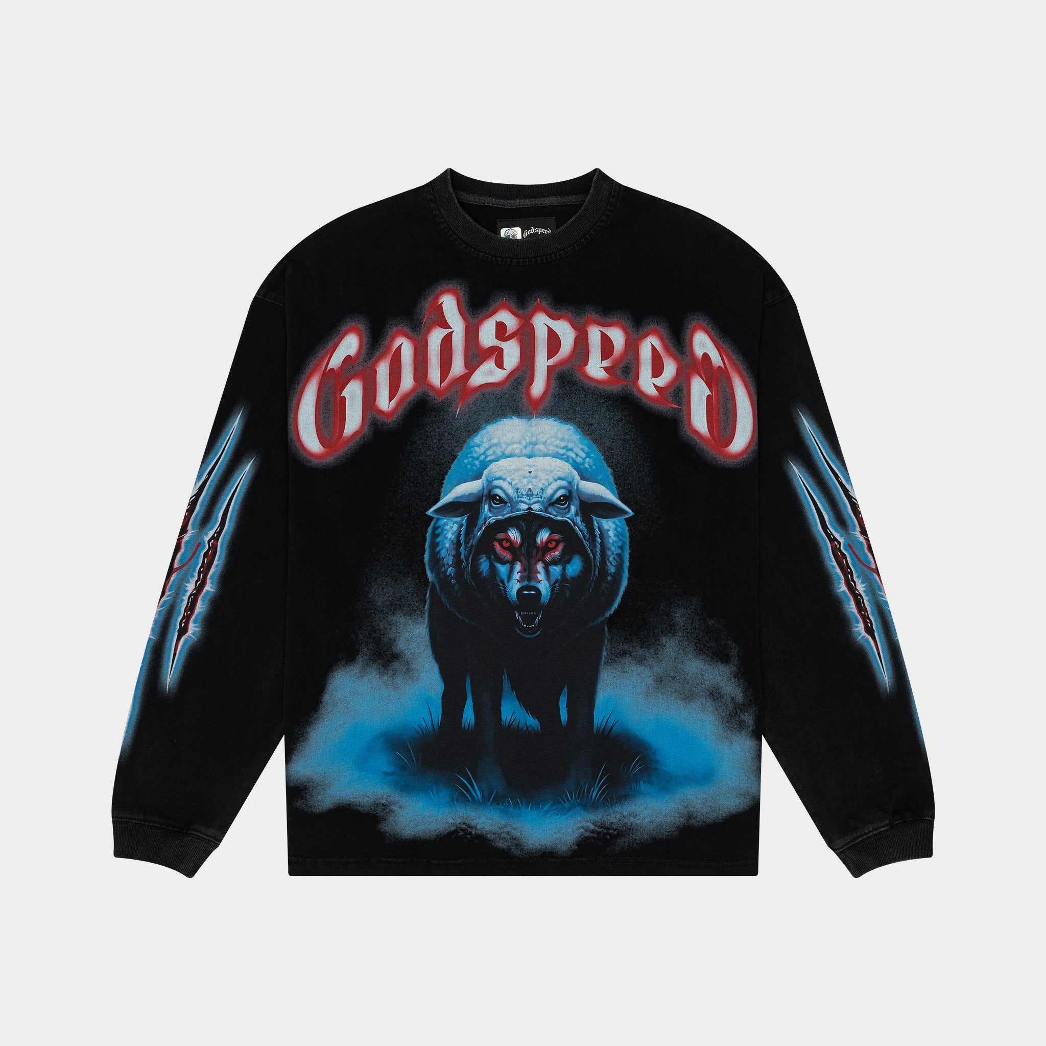 GODSPEED NEW YORK - W.I.S.C II LS T-Shirt (Black)