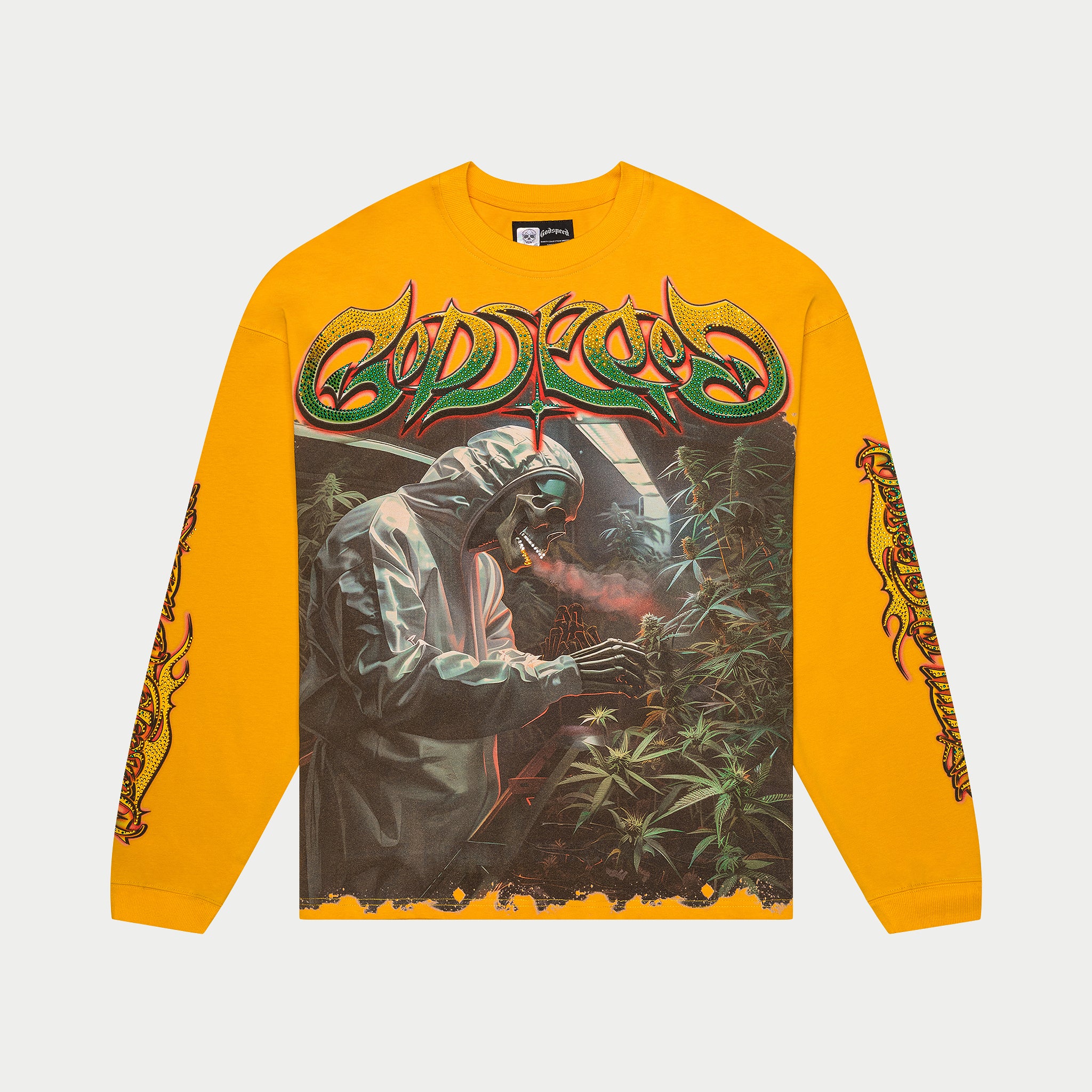 Godspeed ロンT GODSPEED NEW YORK - Indoor VVS LS T-shirt (Yellow)