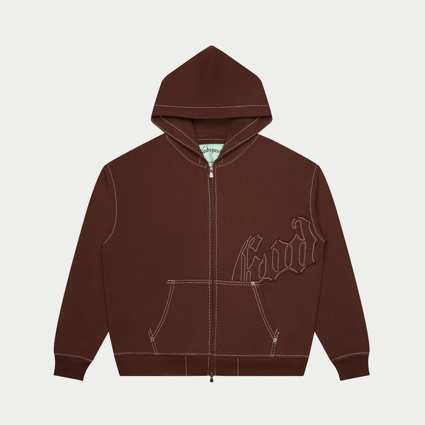 GODSPEED NEW YORK - OG Logo Sweatsuit Stitched (Mocha)