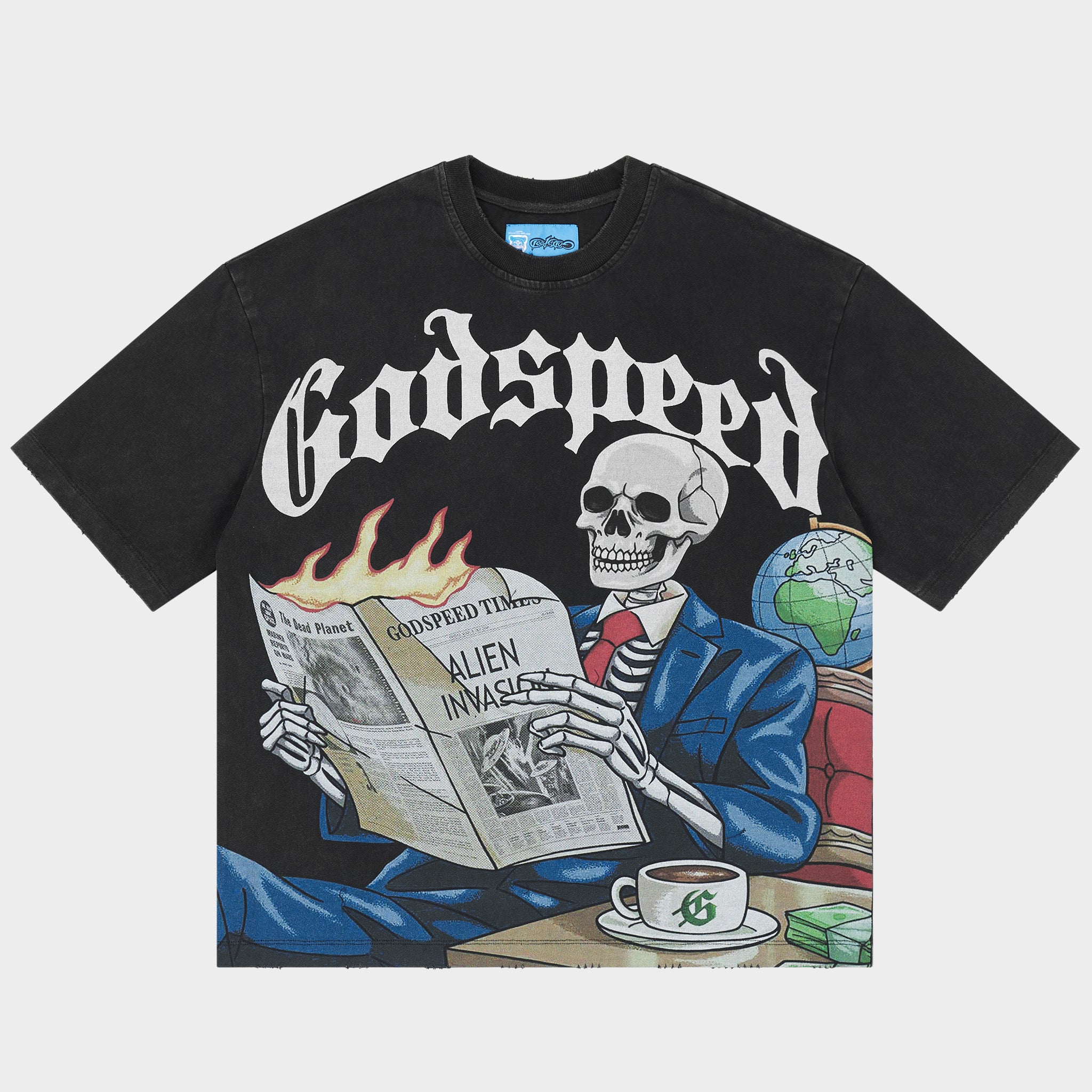 GODSPEED NEW YORK - GS Times T-shirt NG (Black)