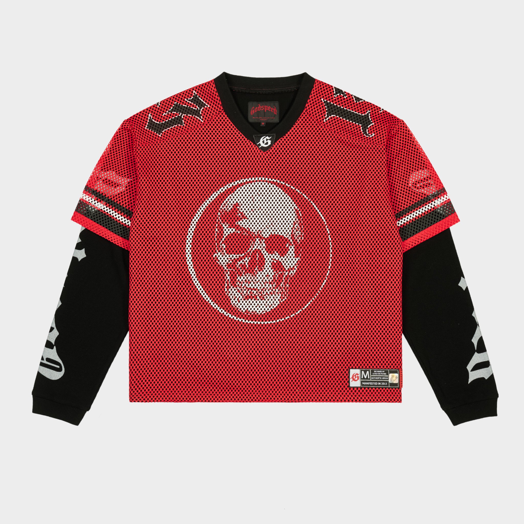 GODSPEED NEW YORK - TD Layered Jersey (Black/Red/White)