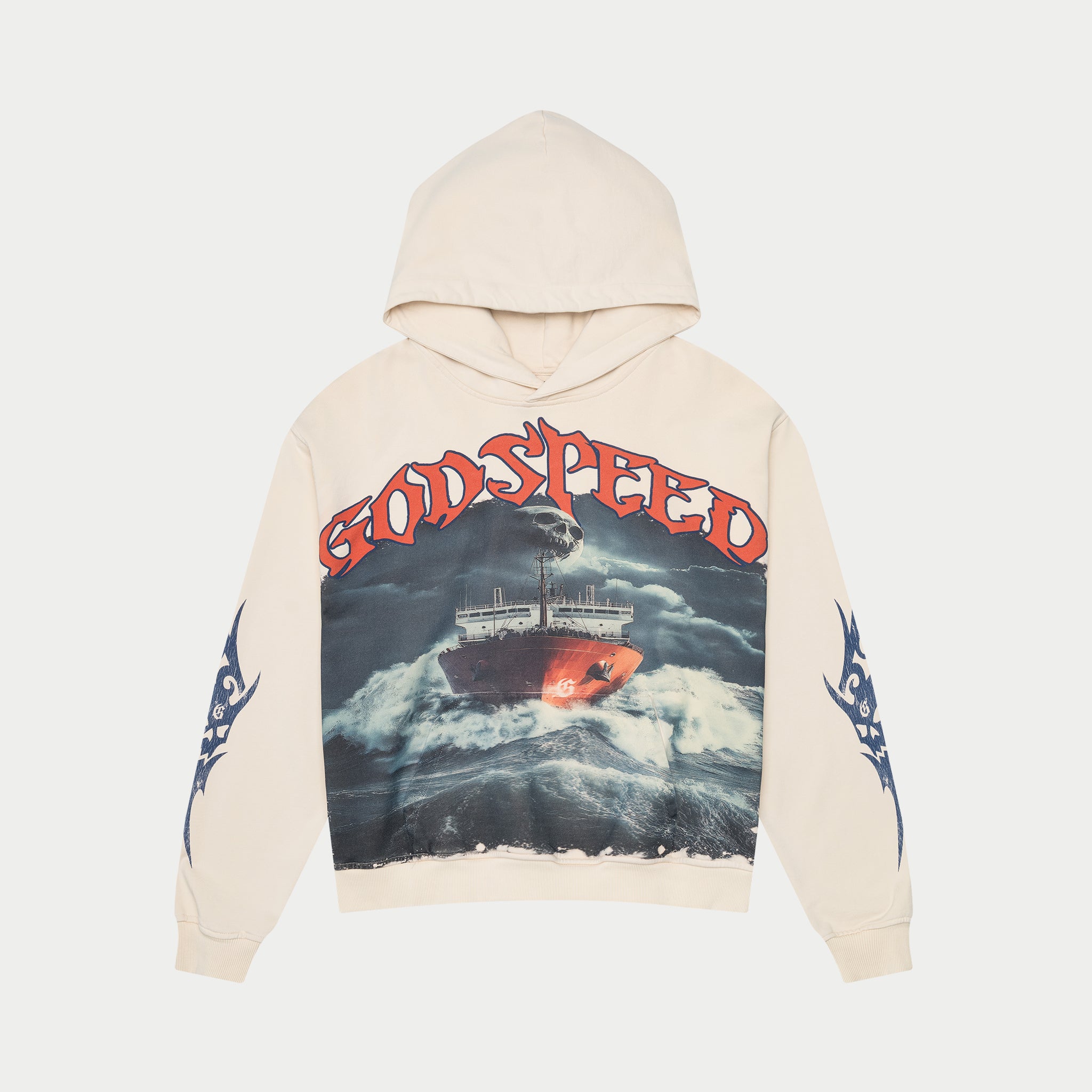 GODSPEED NEW YORK - Seasick Hoodie (Bone)