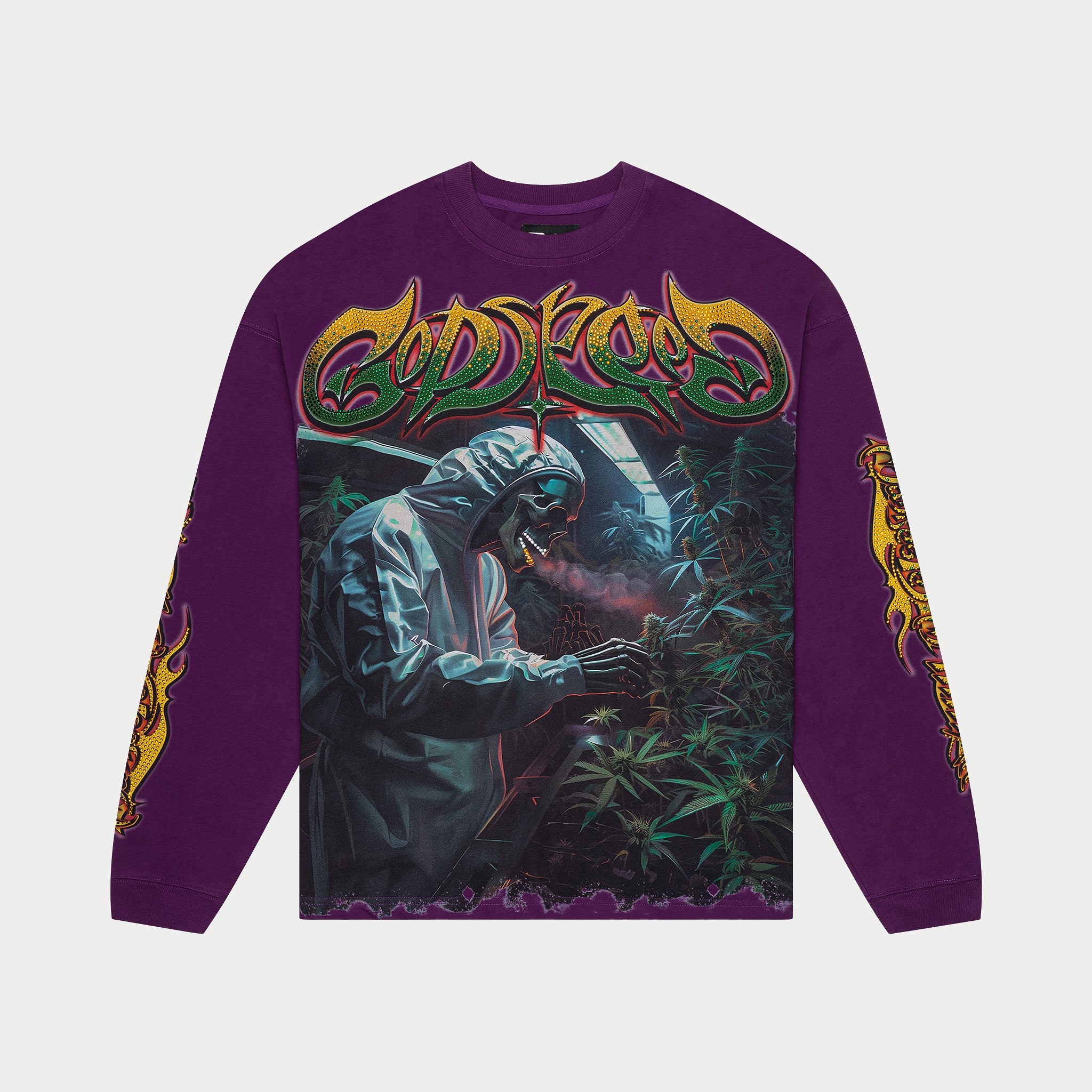 GODSPEED NEW YORK - Indoor VVS LS T-shirt (Purple)