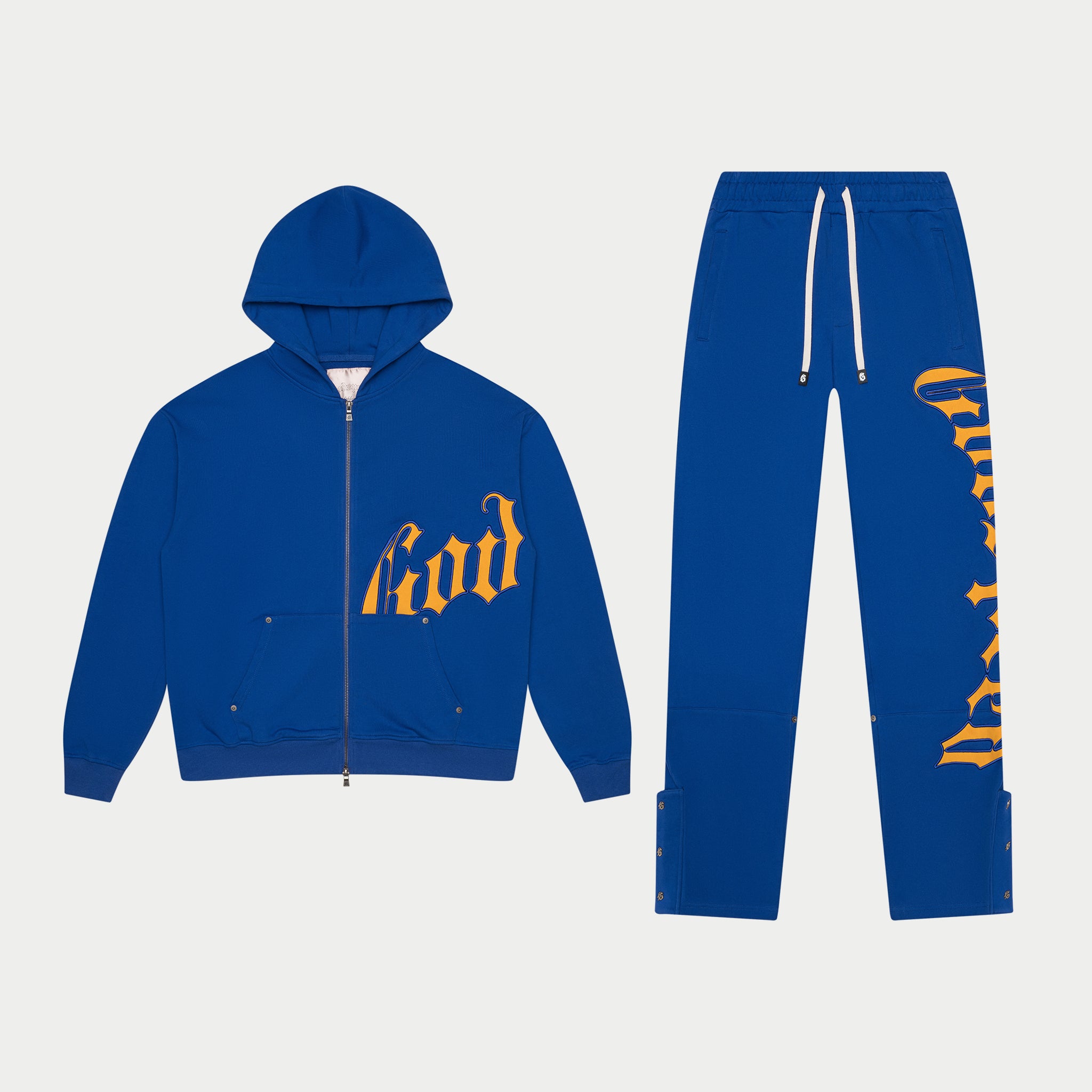 GODSPEED NEW YORK - OG Logo Sweatsuit (Blue/Yellow)