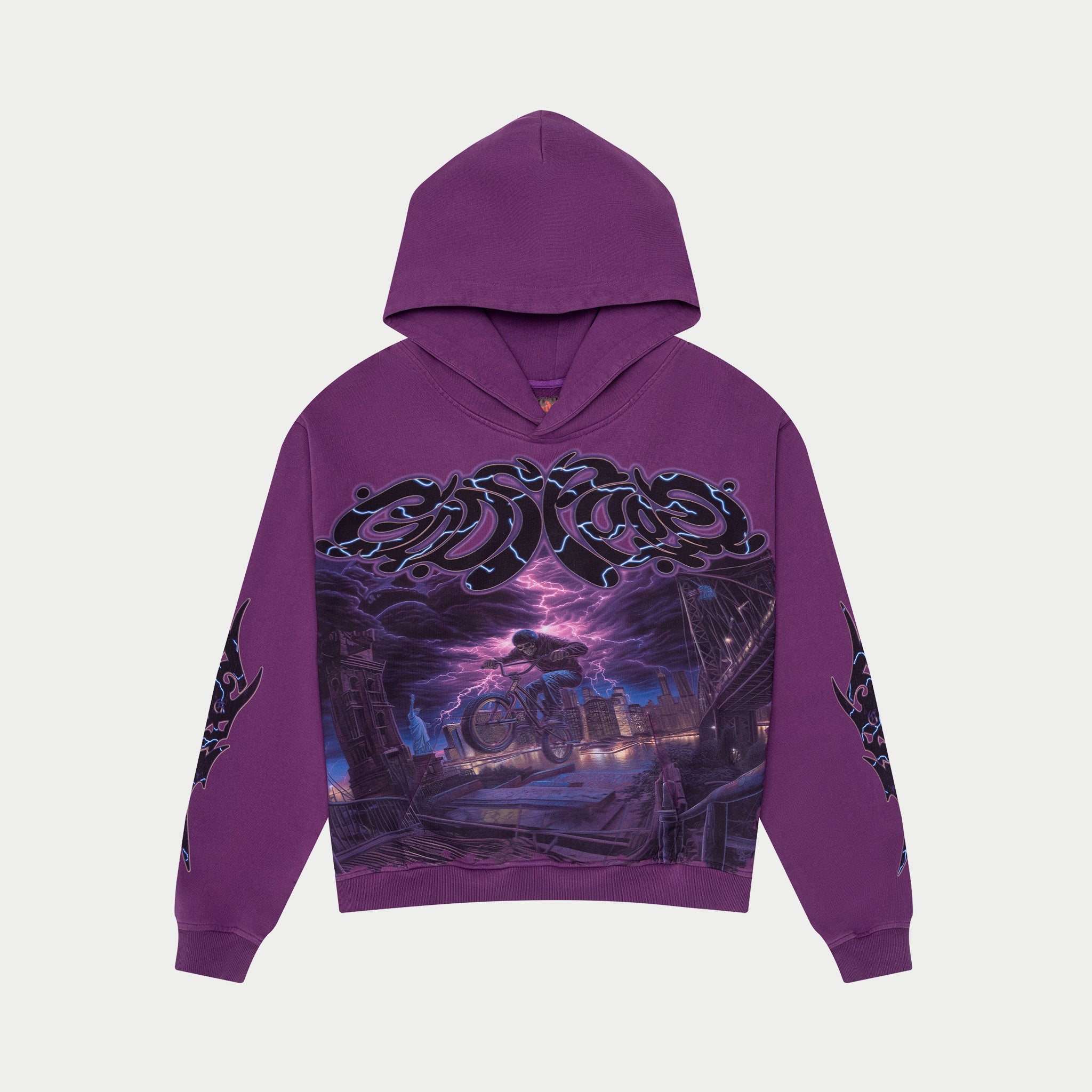 GODSPEED NEW YORK - B.M.X. Hoodie (Purple)