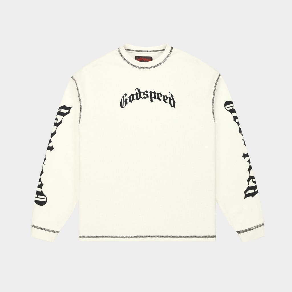 GODSPEED NEW YORK - Vital Og Logo Thermal (White)