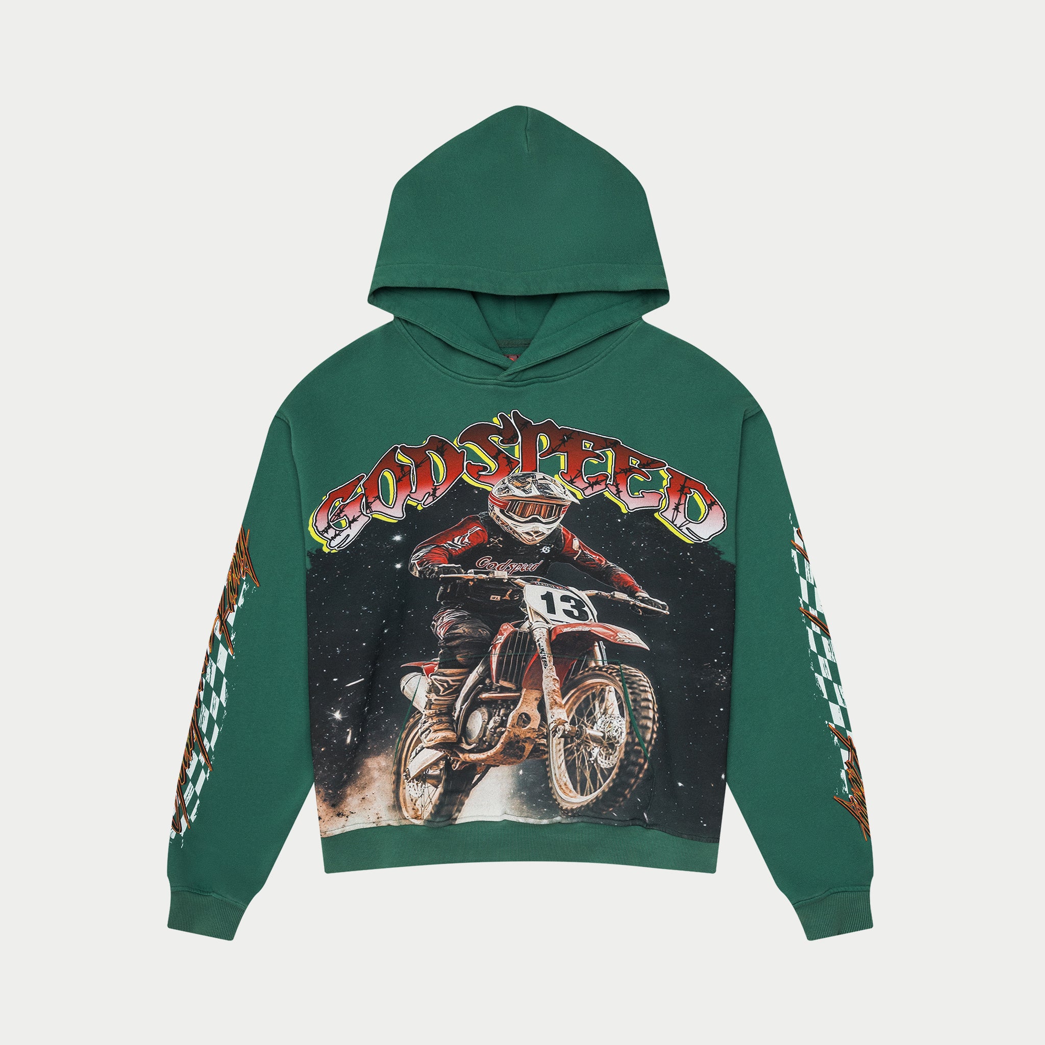 GODSPEED NEW YORK - Motocross Hoodie (Green) GODSPEED NEW YORK - Motocross Hoodie (Green)