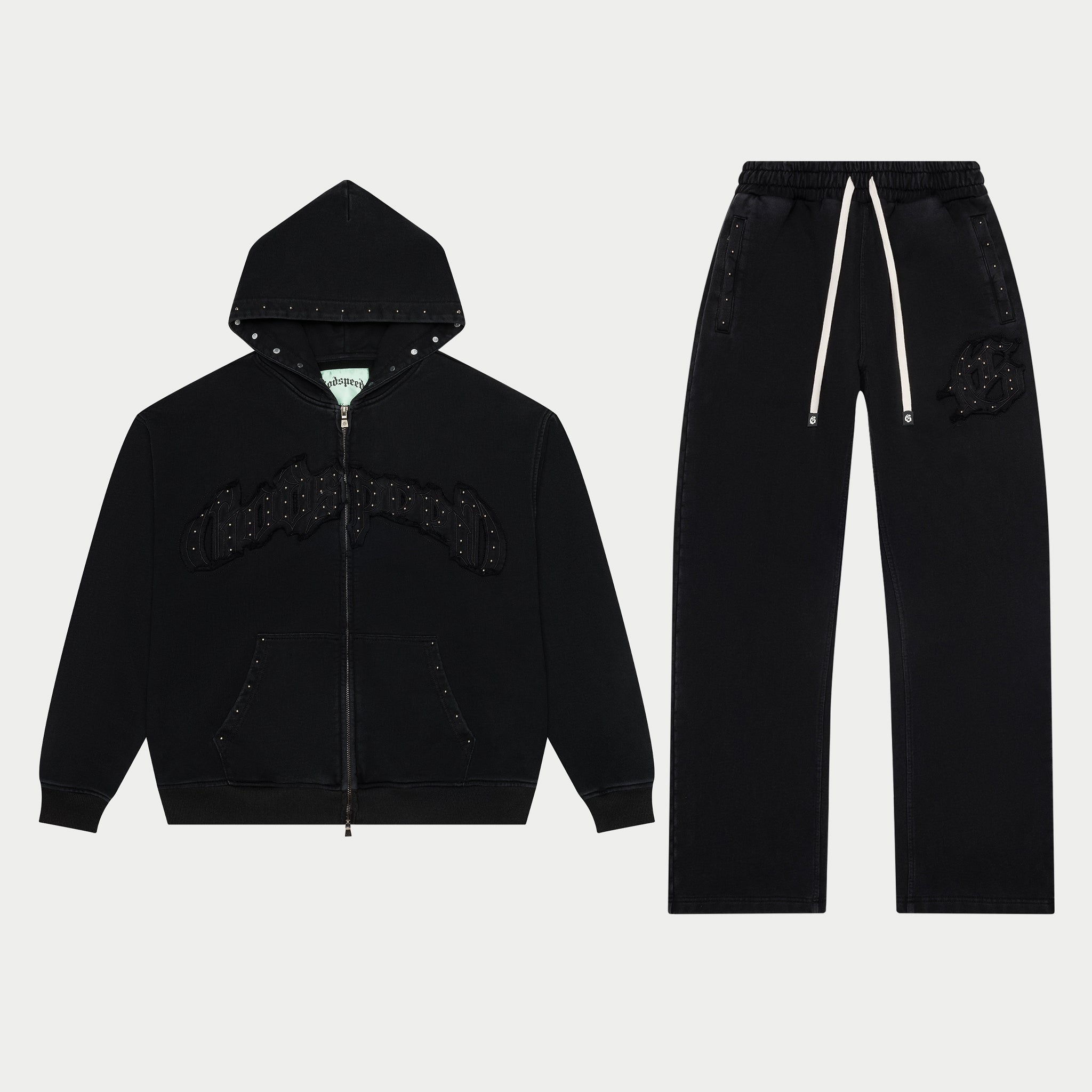 GODSPEED NEW YORK - Symmetric Studded Set (Black)