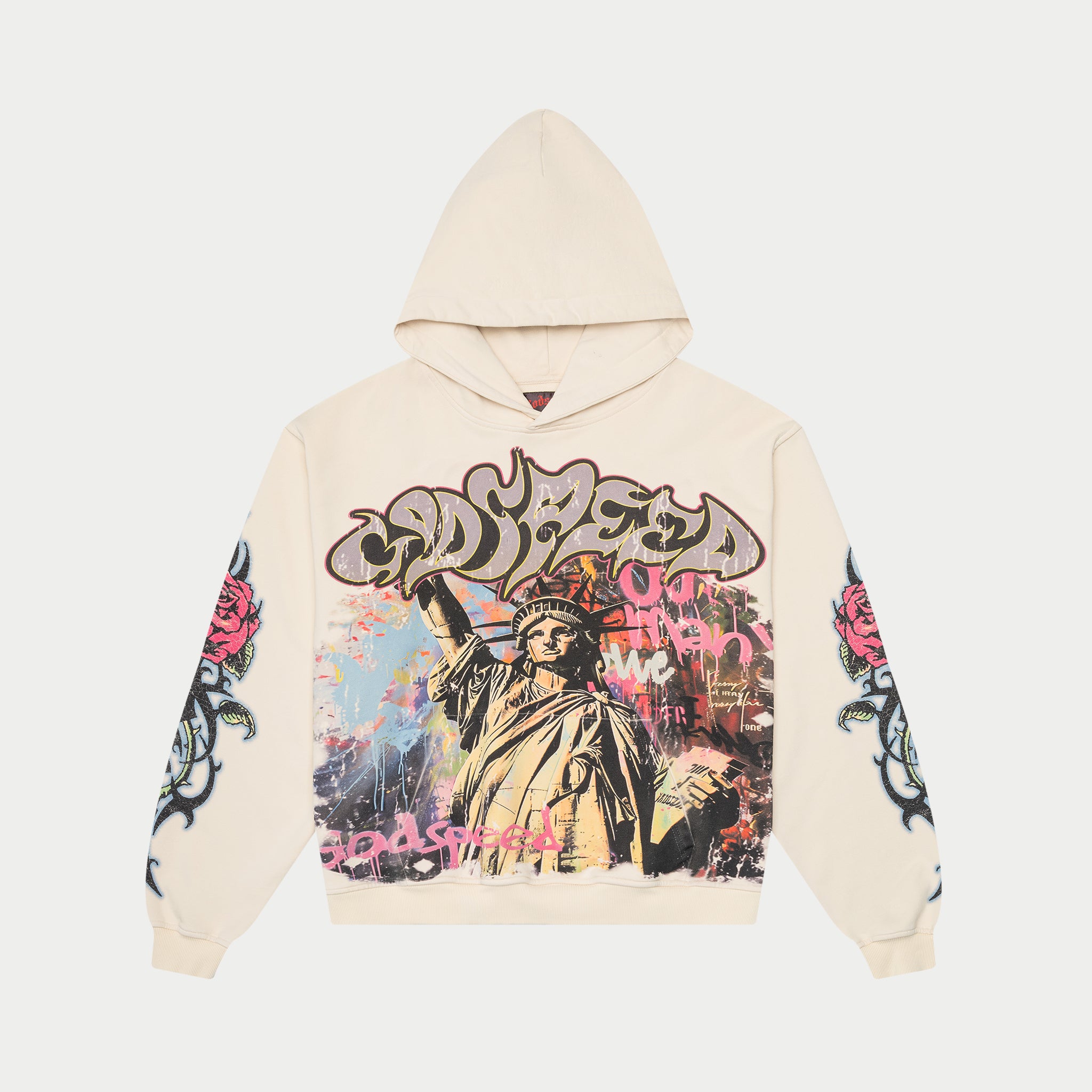 GODSPEED NEW YORK - Vandal Hoodie (Bone)