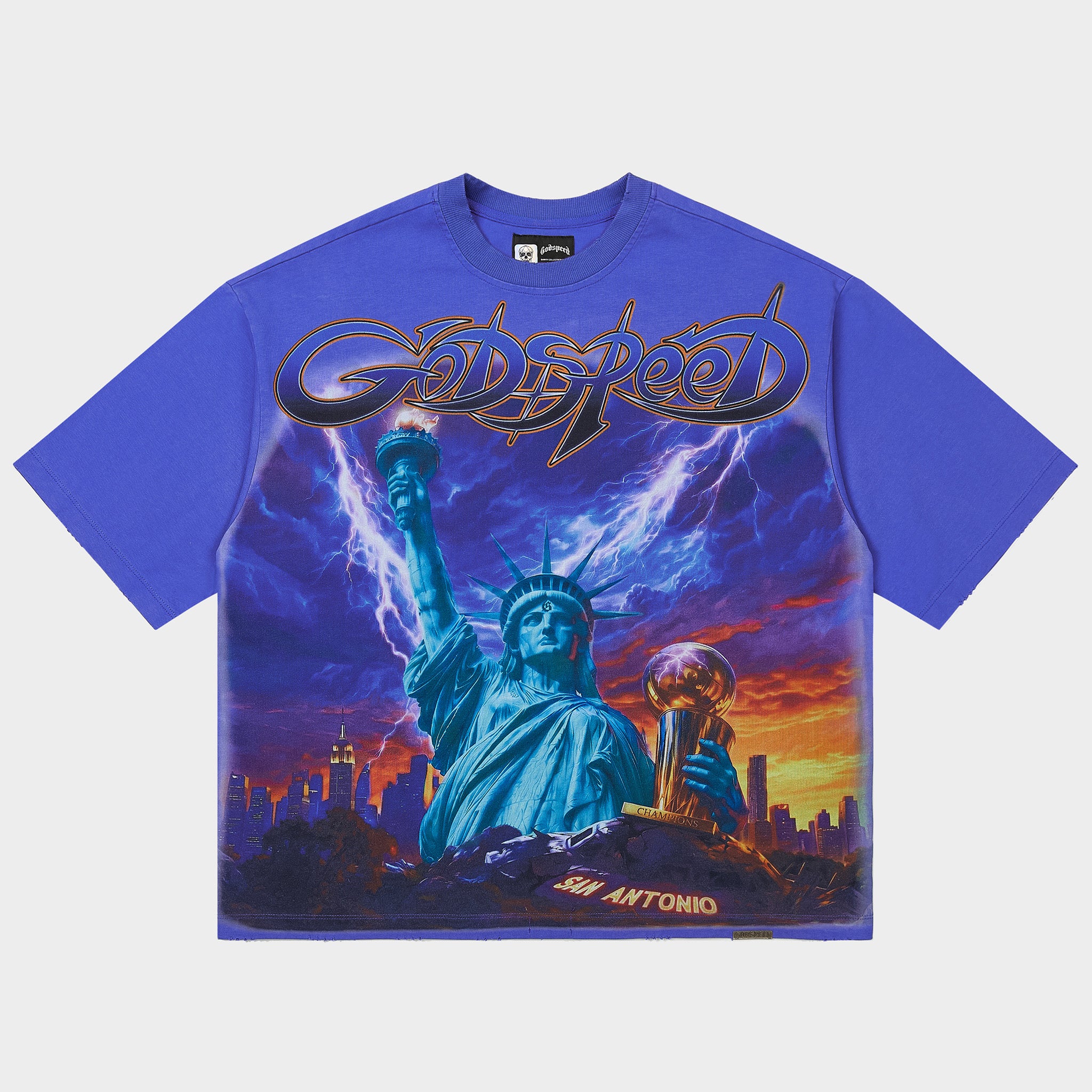 GODSPEED NEW YORK - Voltage T-Shirt (Red) BOOM26