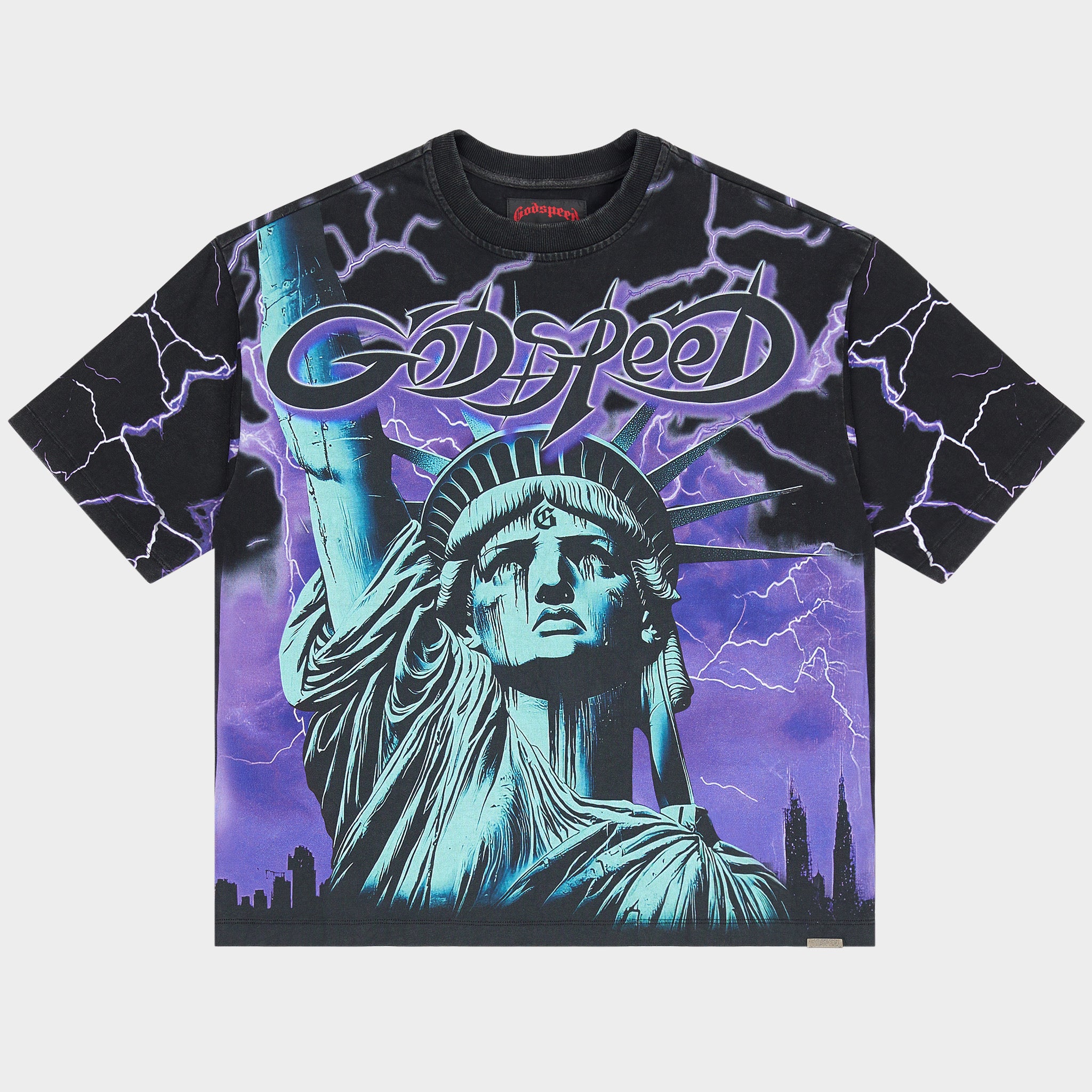 GODSPEED NEW YORK - Voltage T-shirt (GRAPE)