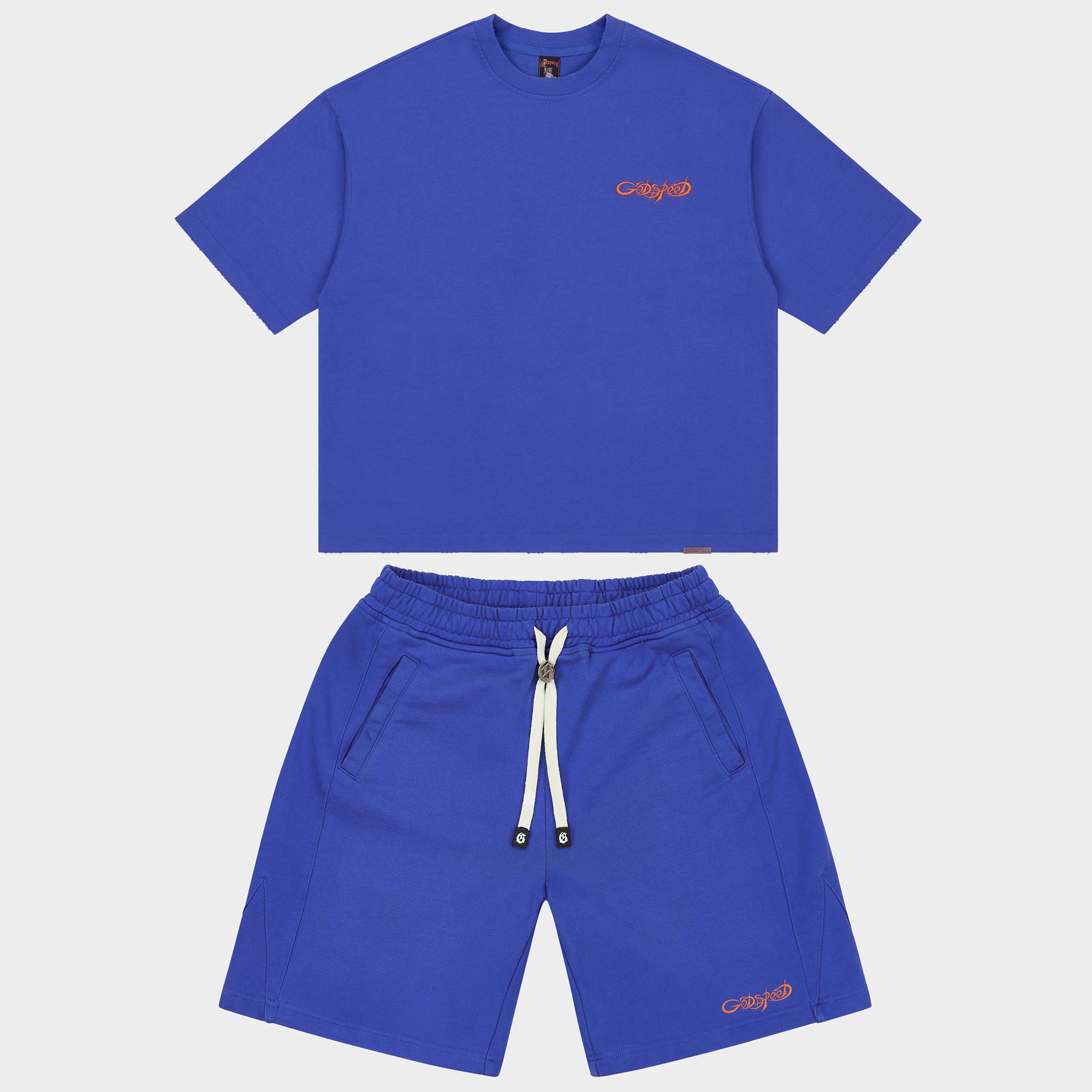 GODSPEED NEW YORK - Core Sweatshorts (Black/White)