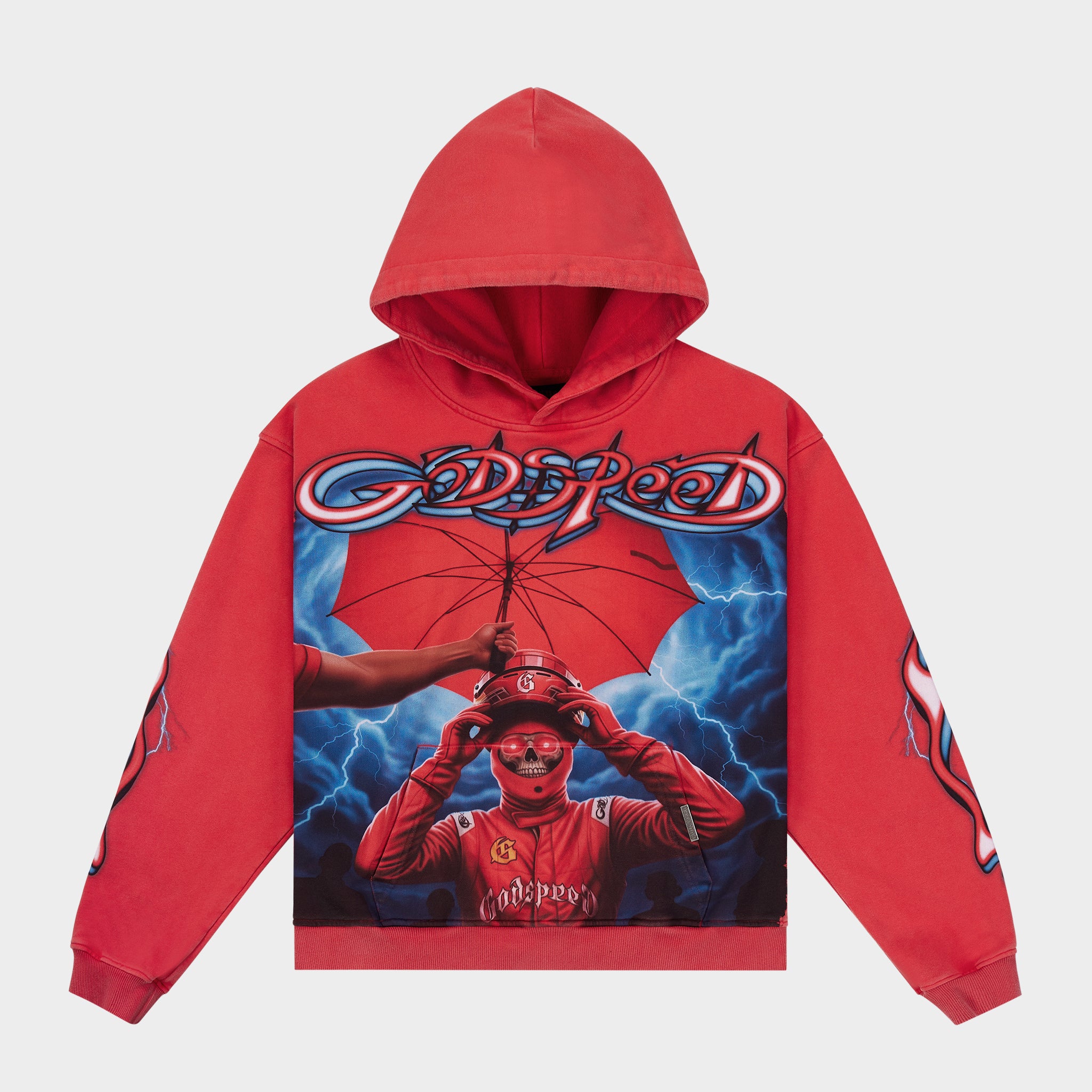 GODSPEED NEW YORK - Supreme Reign Hoodie (Red)