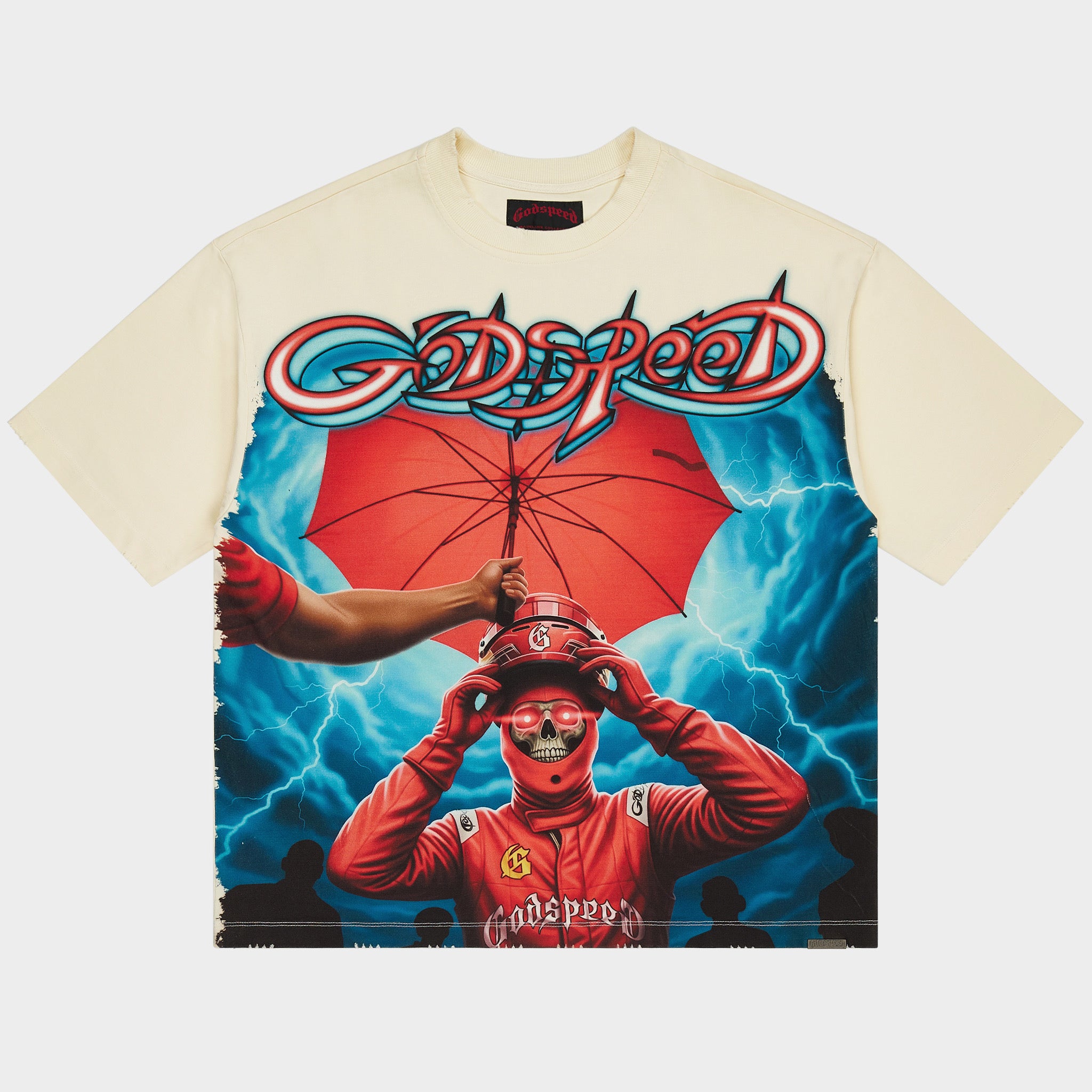 GODSPEED NEW YORK - Supreme Reign Tshirt (Bone)