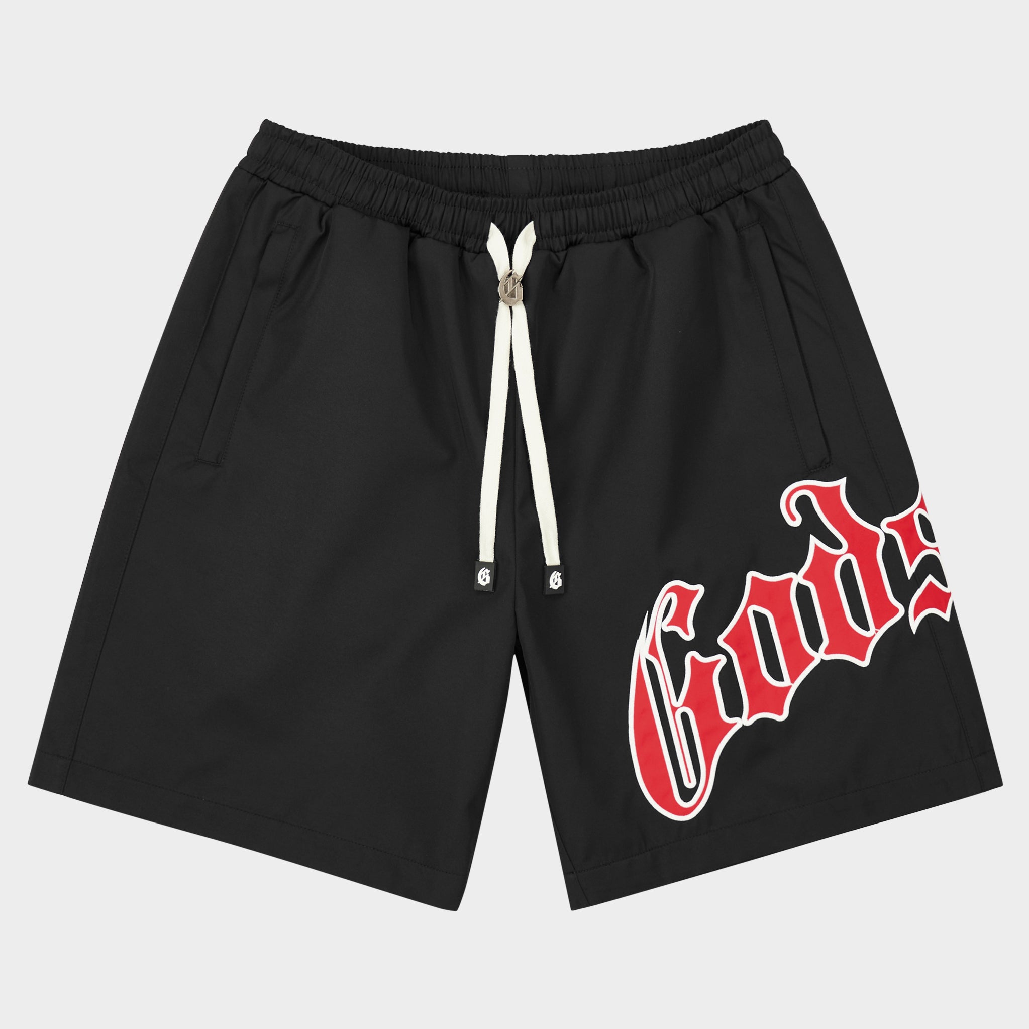 GODSPEED NEW YORK - OG Logo Nylon Shorts (Bred)