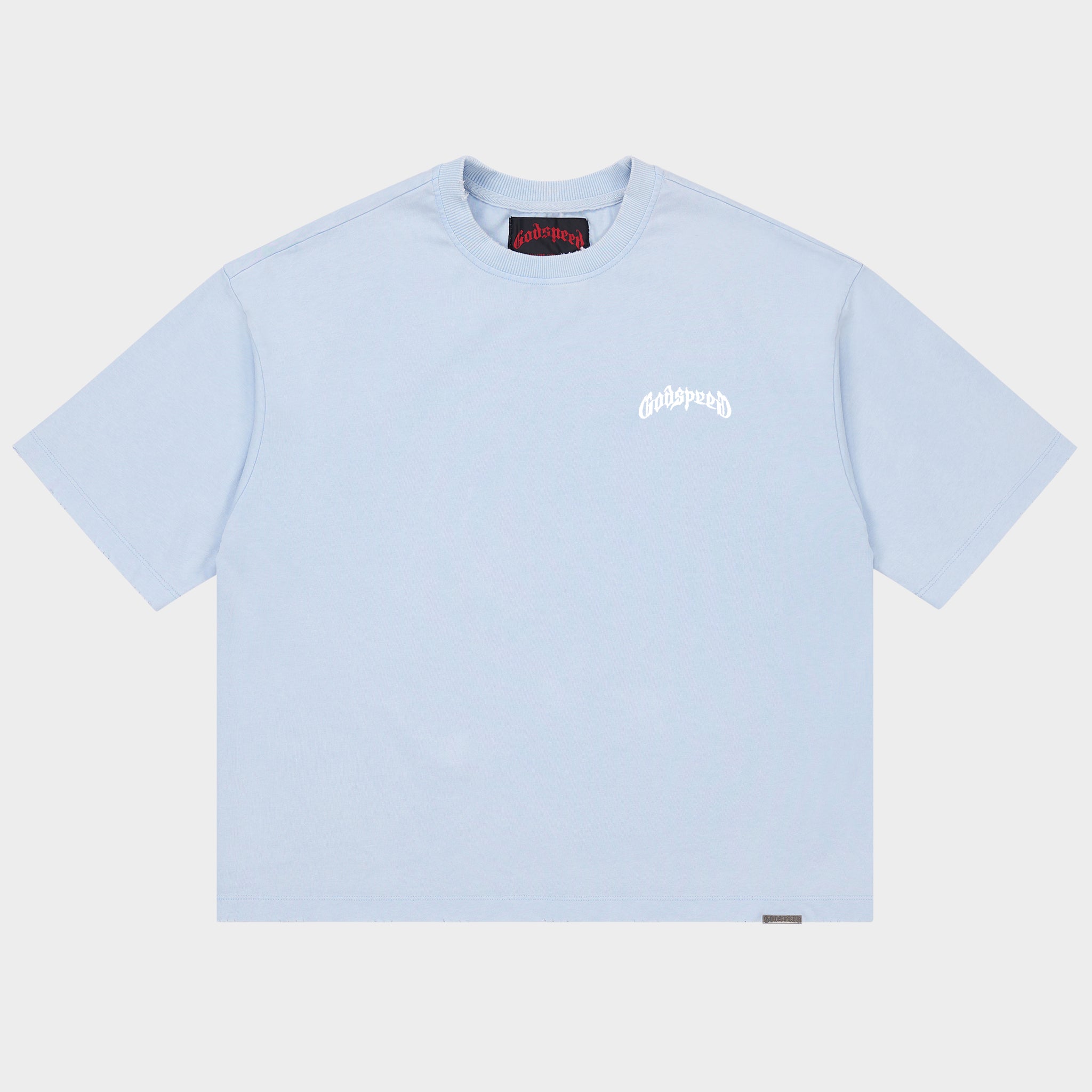 Godspeednewyork グラフィックtee 正規品　ホワイト　Sサイズ GODSPEED NEW YORK - GS V2 Logo Necessi-Tee (Black White)