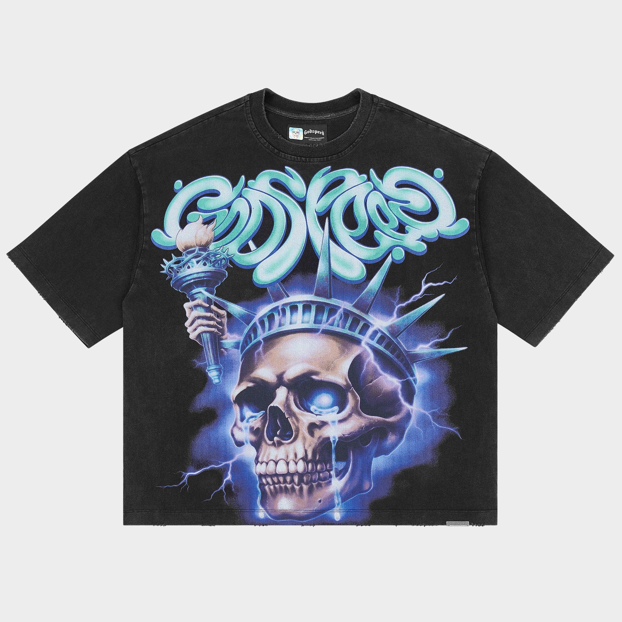 GODSPEED NEW YORK - Liberty Tears T-shirt (Black)