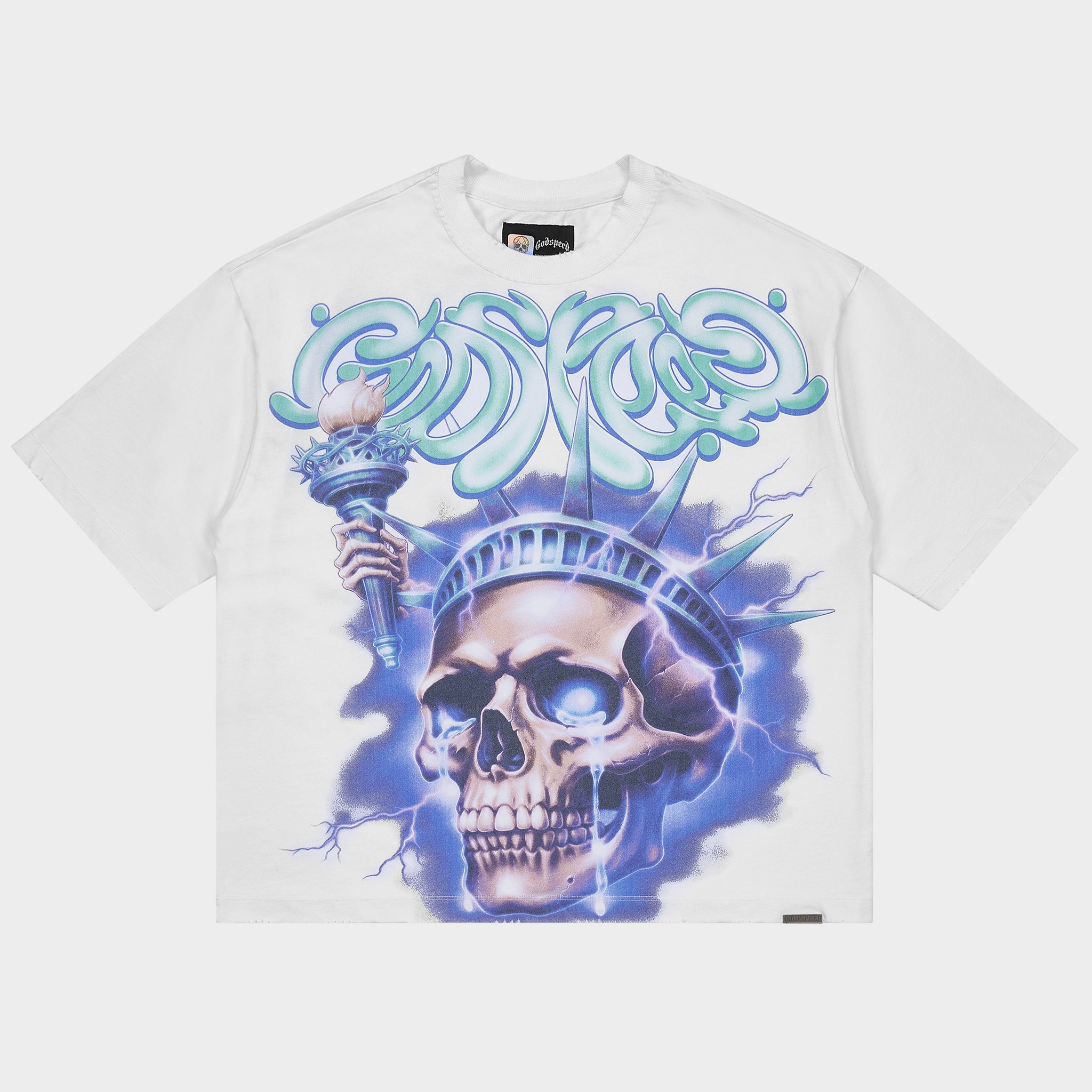 GODSPEED NEW YORK - Liberty Tears T-shirt (Snow)