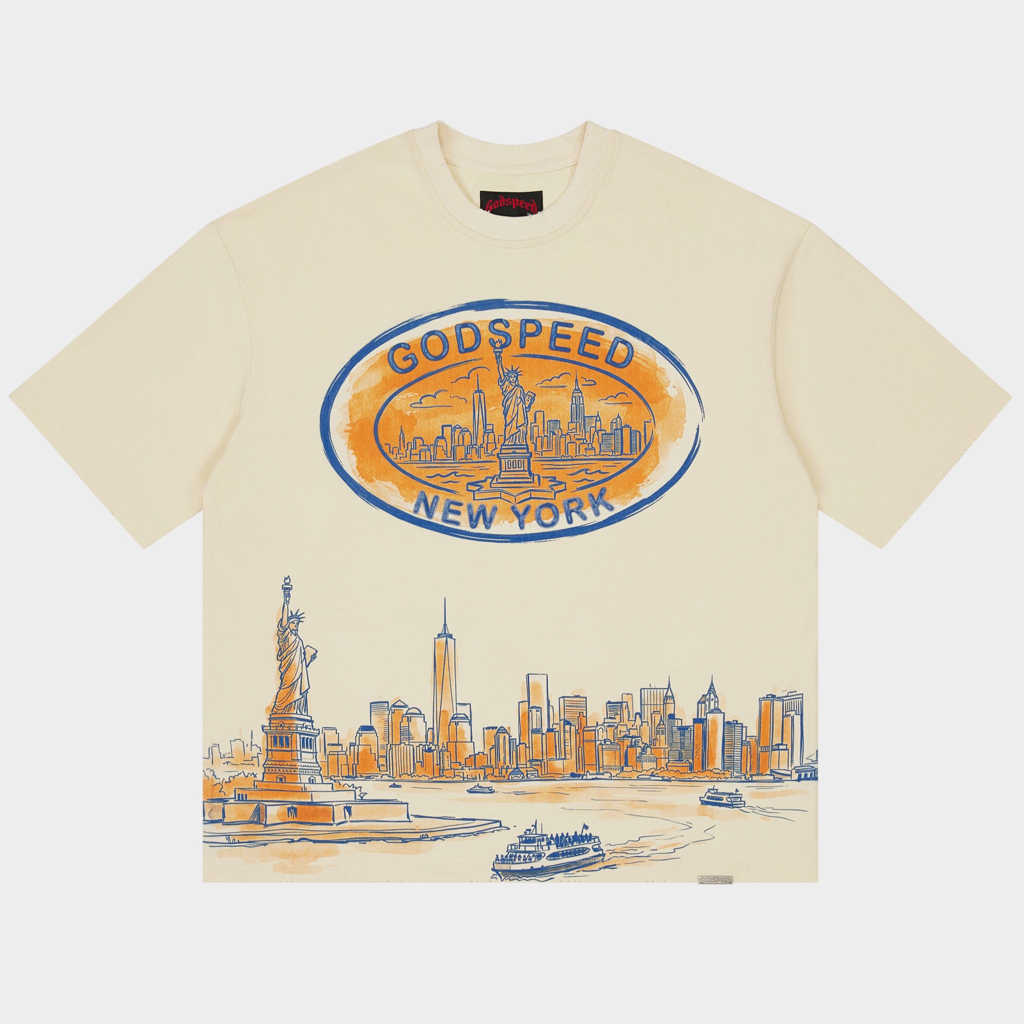 GODSPEED NEW YORK - Overstimulation Tshirt (Grey)