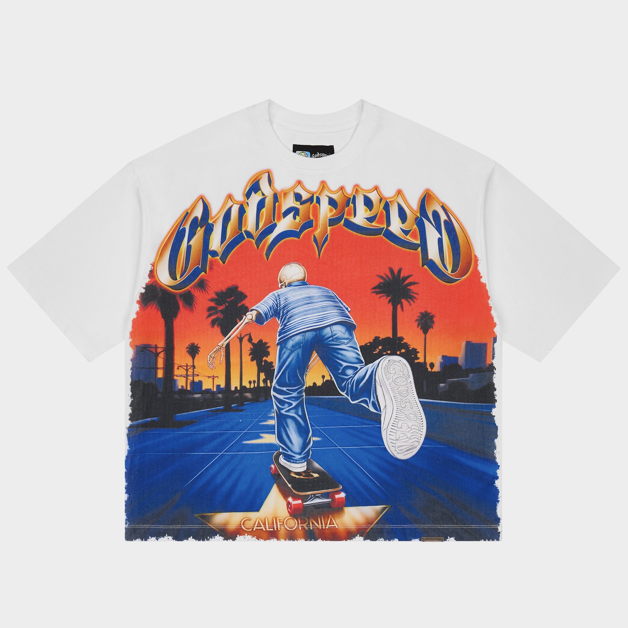 GODSPEED NEW YORK - Overstimulation Tshirt (Grey)