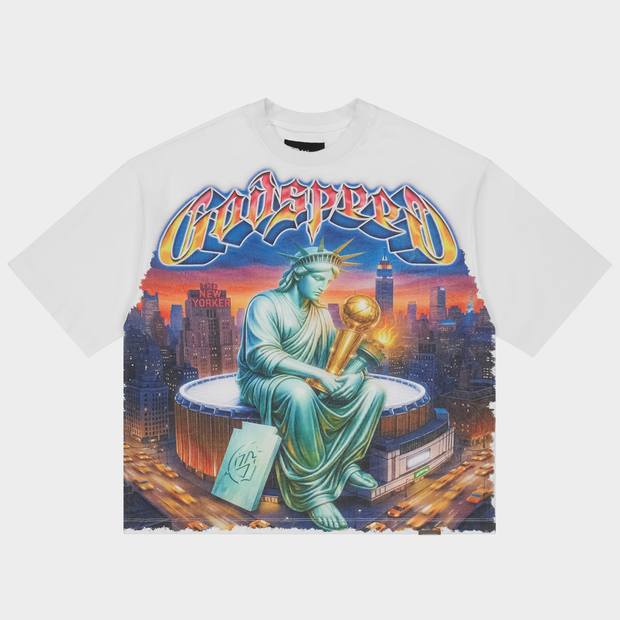 GODSPEED NEW YORK - Voltage T-Shirt (Red) BOOM26