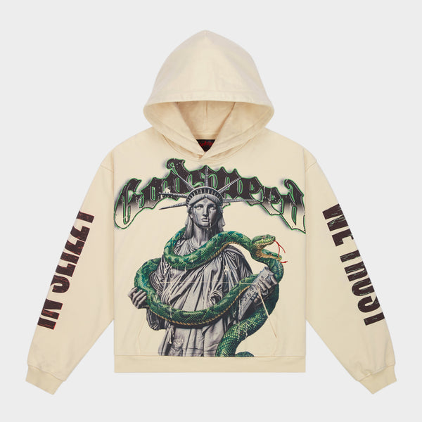 GODSPEED NEW YORK - Top 5 Slizzy VVS Hoodie (Bone)