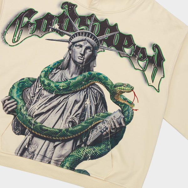 GODSPEED NEW YORK - Top 5 Slizzy VVS Hoodie (Bone)