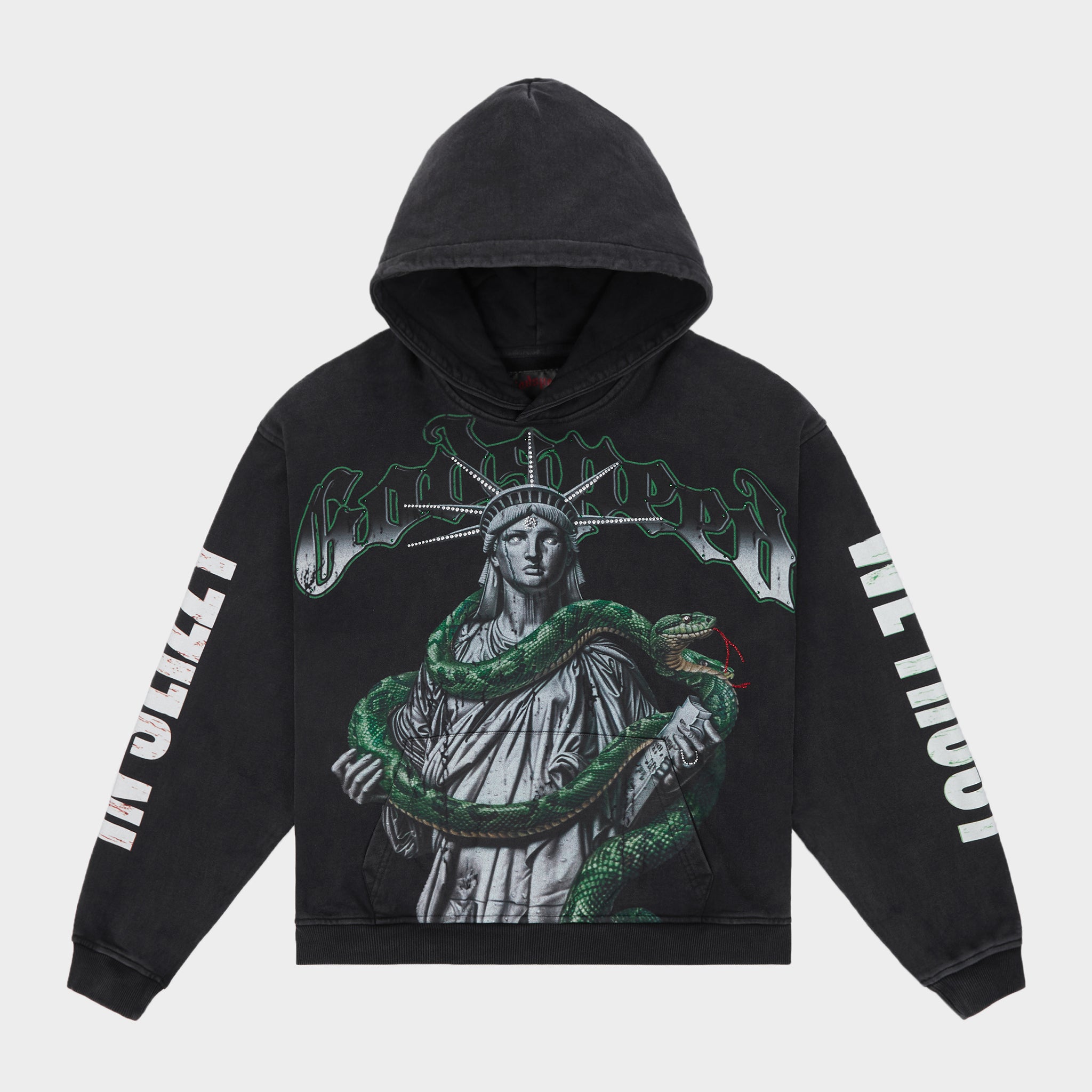 【限定品】Godspeed hoodie168 of 555 sサイズ 値下げ⭕️ GODSPEED NEW YORK - Top 5 Slizzy VVS Hoodie (Bone)