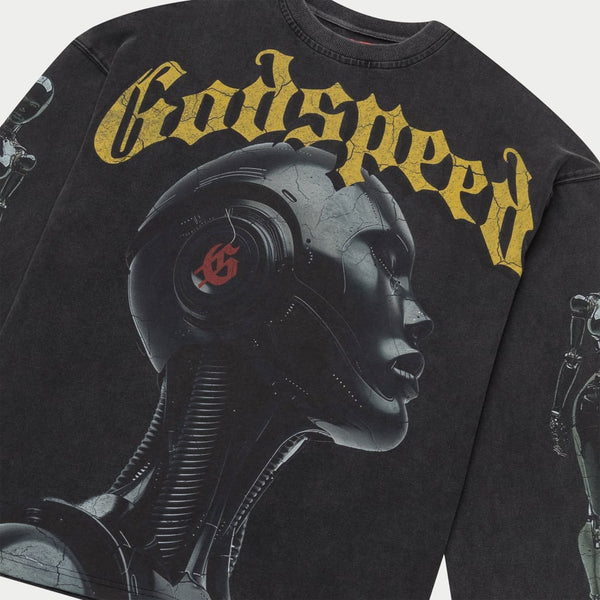 GODSPEED NEW YORK - Alexa Long Sleeve Shirt (Sex Grey)