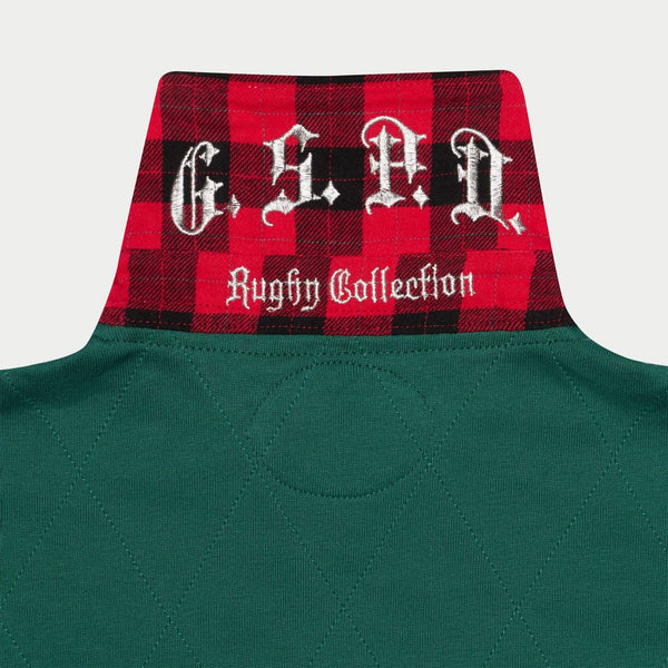 GODSPEED NEW YORK - Classic Field Rugby Shirt (GREEN YELLOW)