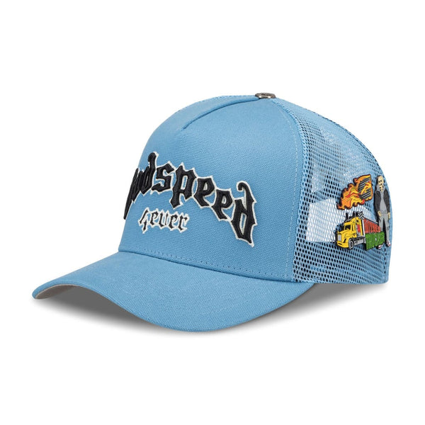 GODSPEED NEW YORK - GS FOREVER TRUCKER HAT (SKY BLUE)