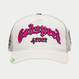 GS Forever Trucker Hat (White/Fuchsia)