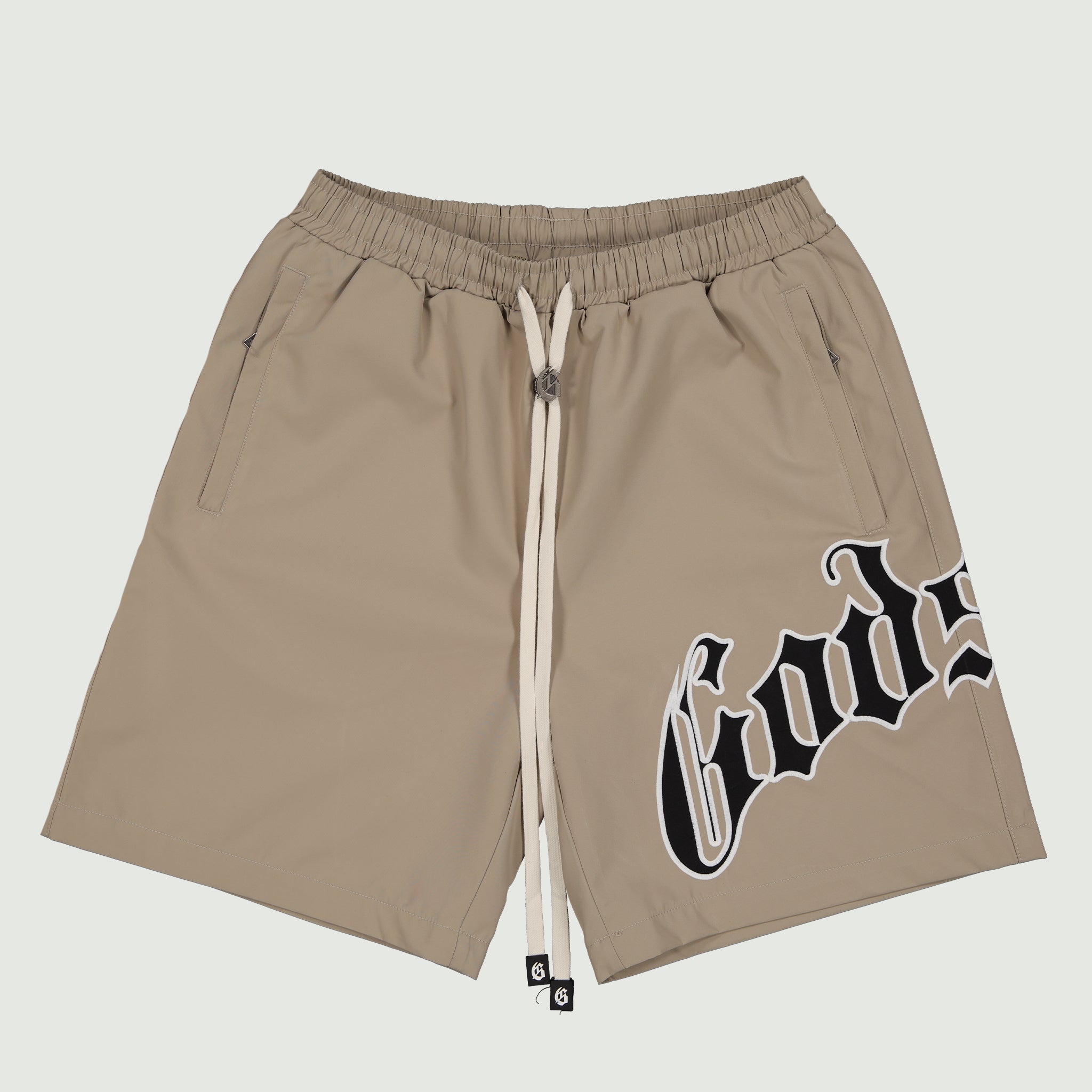 GODSPEED NEW YORK - OG Logo Nylon Shorts (Sand)