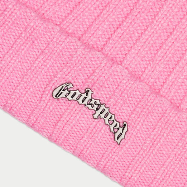 GODSPEED NEW YORK - Og Logo Emblem Beanie (Hyper Pink) GODSPEED NEW YORK - Og Logo Emblem Beanie (Hyper Pink)