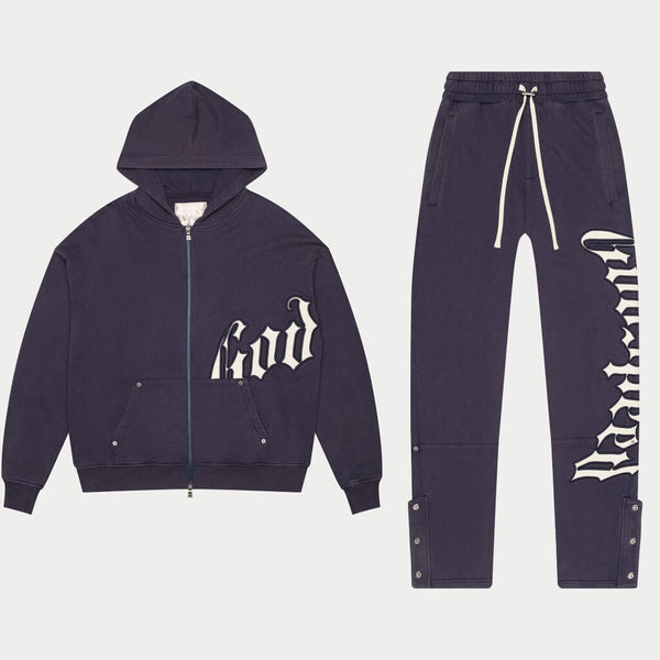 GODSPEED NEW YORK - OG Logo Sweatsuit V2 (Navy)