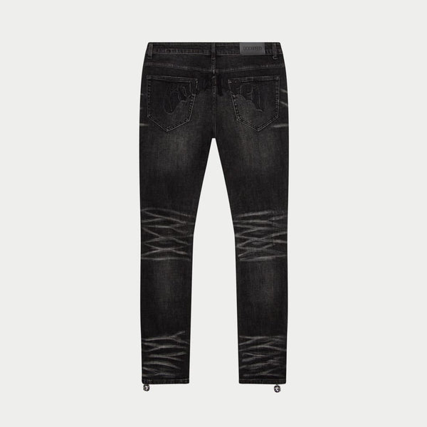 GOOD GRIEF DENIM LONG SK with Chain36 スカート