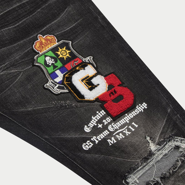 GODSPEED NEW YORK Rugby Patch Denim