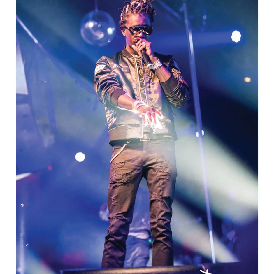 Young Thug Spotted in GODSPEED Denim