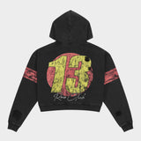 Speedway Zip Hoodie (Black)