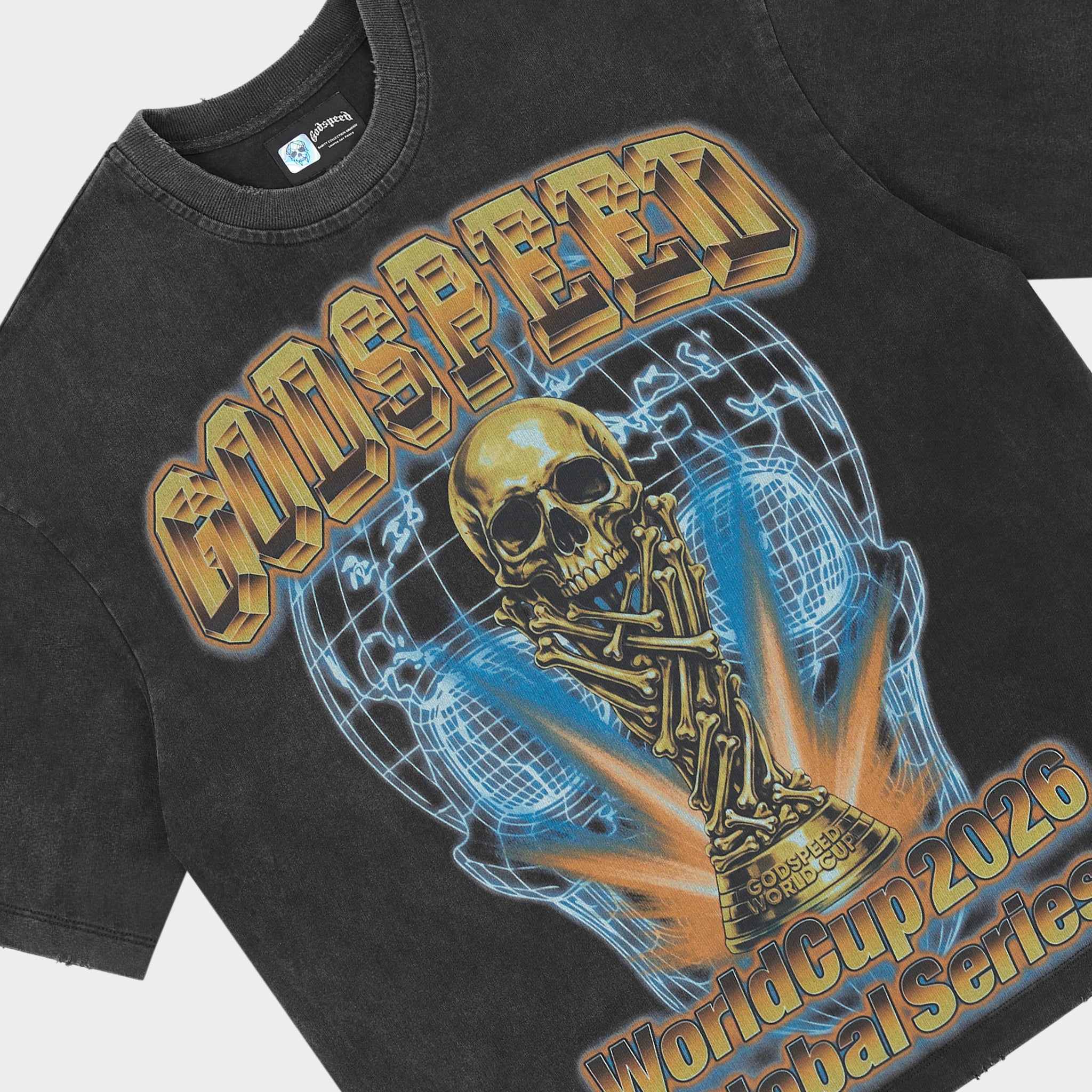 GODSPEED NEW YORK - Surfs up Tshirt (Black)
