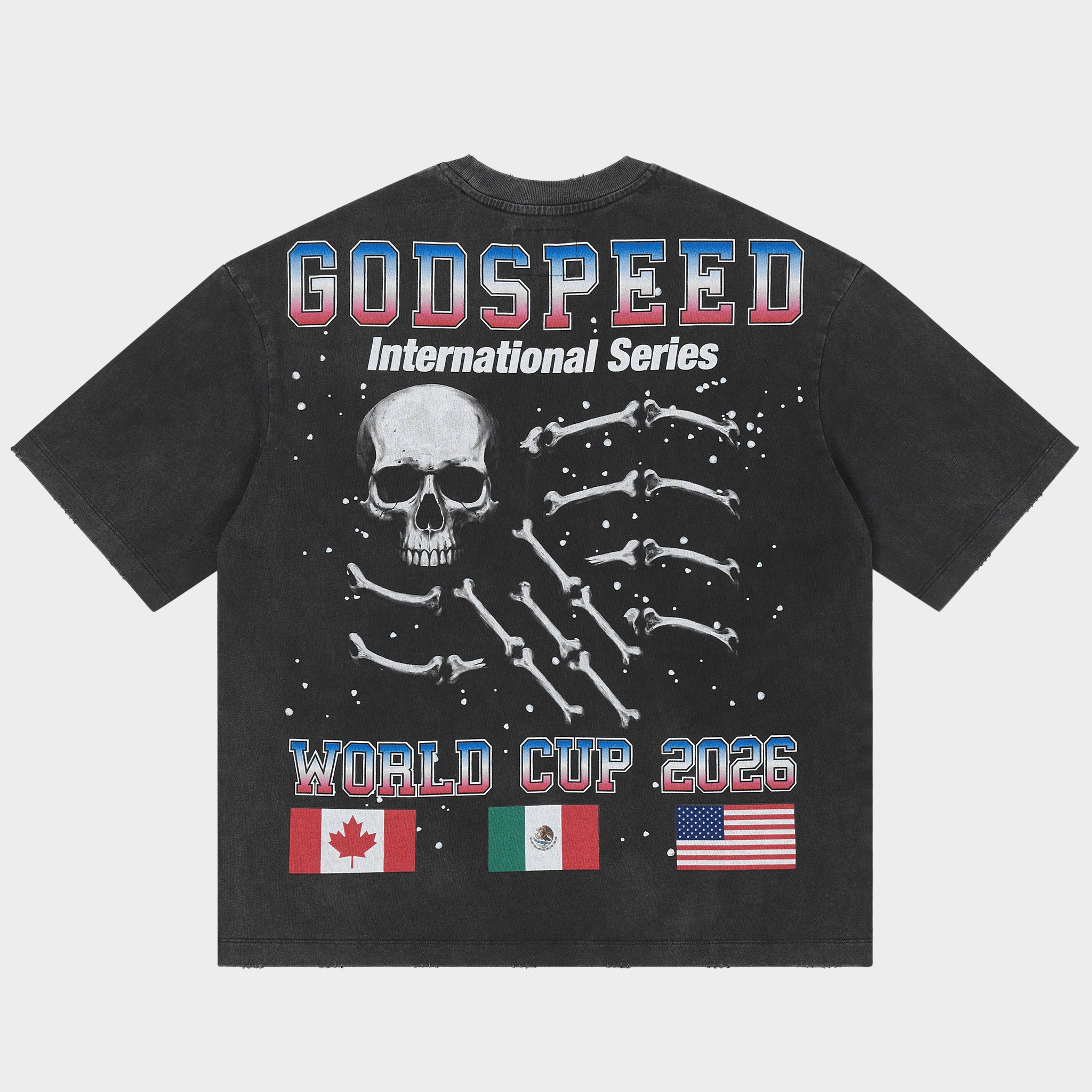 GODSPEED NEW YORK - Surfs up Tshirt (Black)