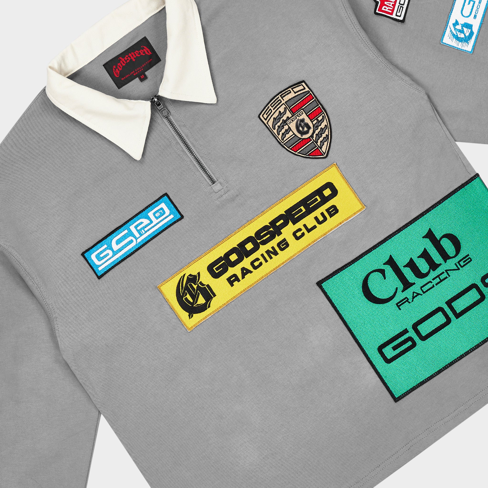 GODSPEED NEW YORK - GRC Quarter Zip Polo (Grey)