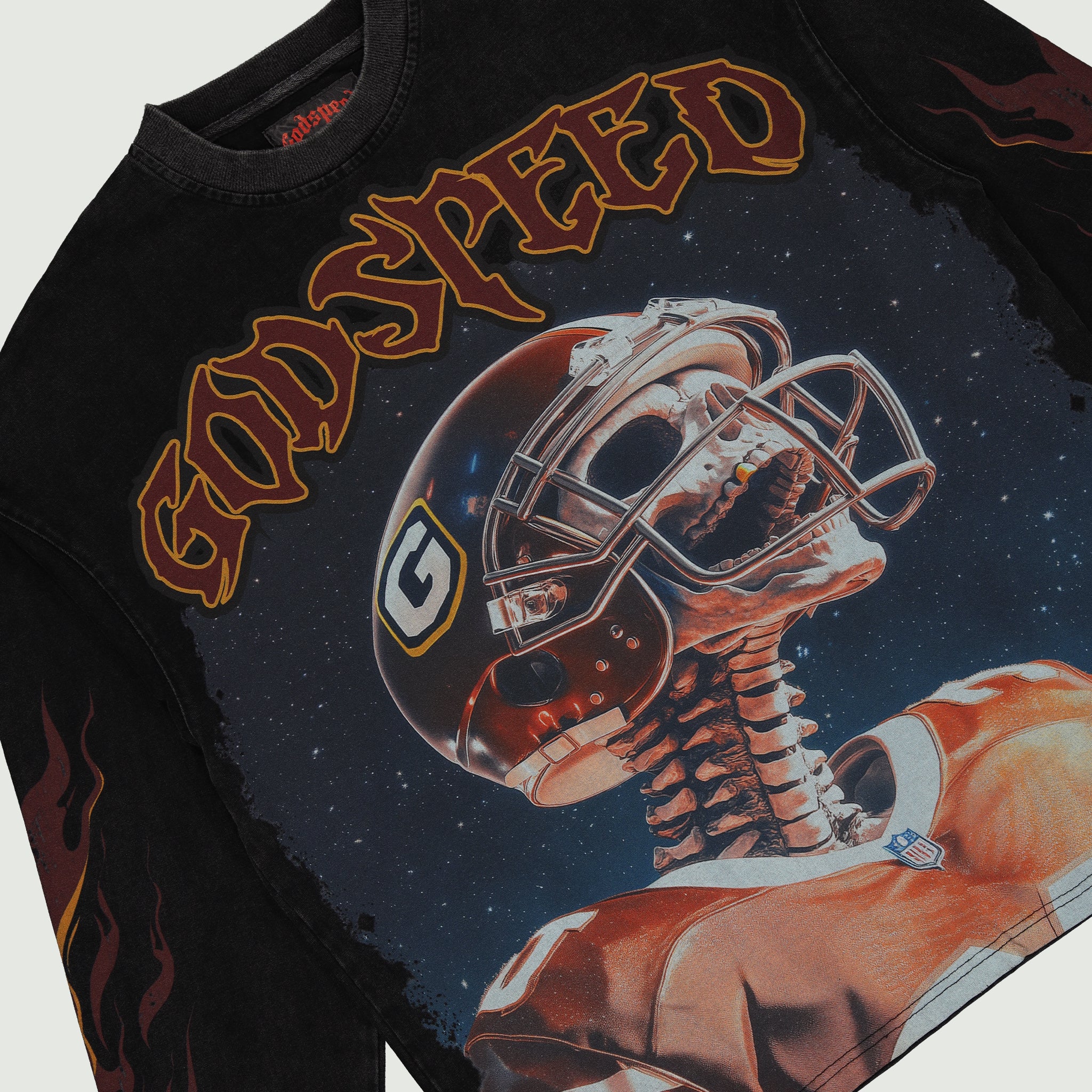 GODSPEED NEW YORK - Morale LS T-shirt (Black Wash)