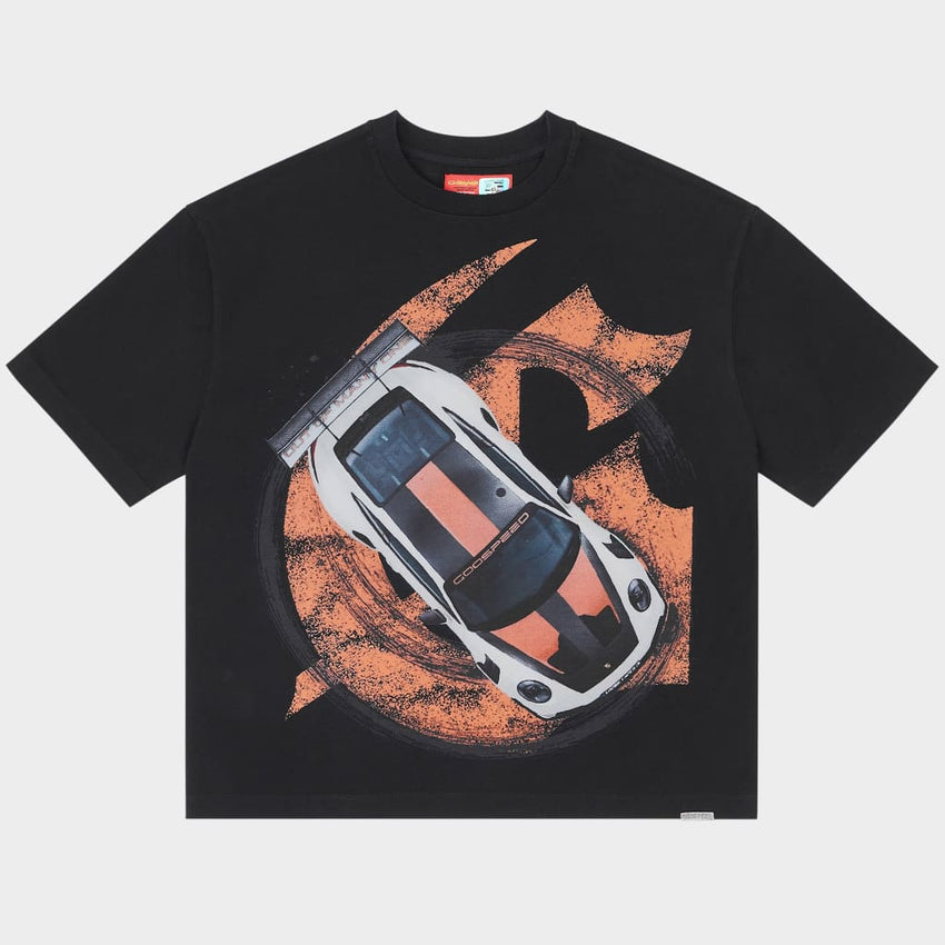 Track Mode Miami Superrun (Black) - T-Shirt